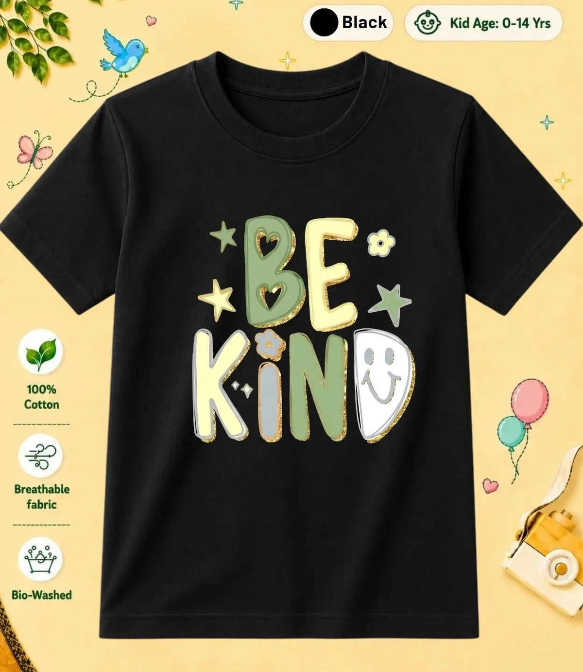 13 October Special Day Kid Cotton Tee Swiftsoul