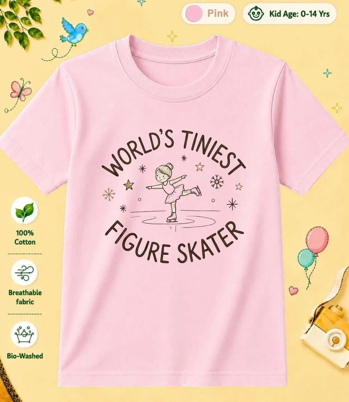 14 December Special Day Kid Cotton Tee Swiftsoul