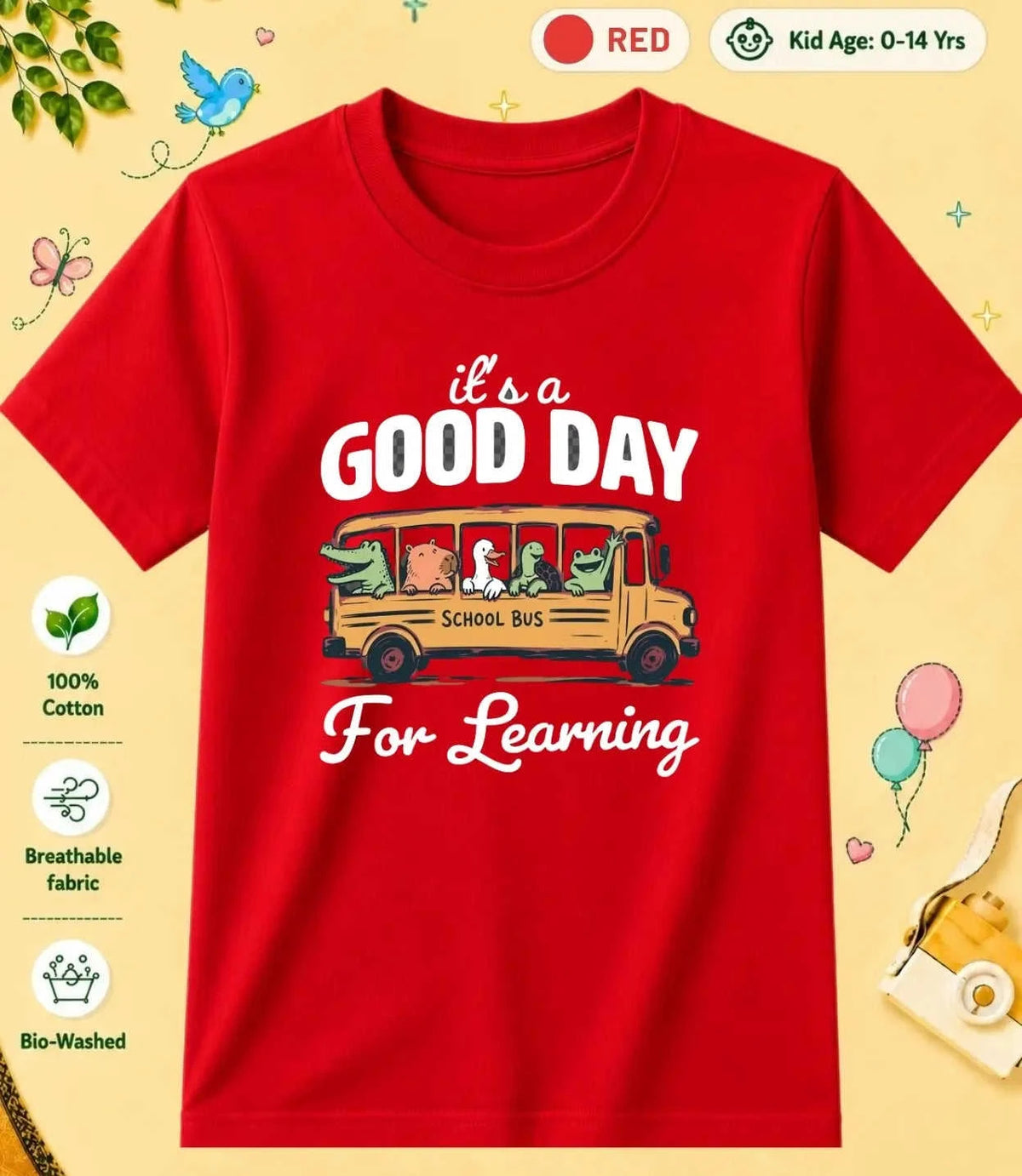 14 November Special Day Kid Cotton Tee Swiftsoul
