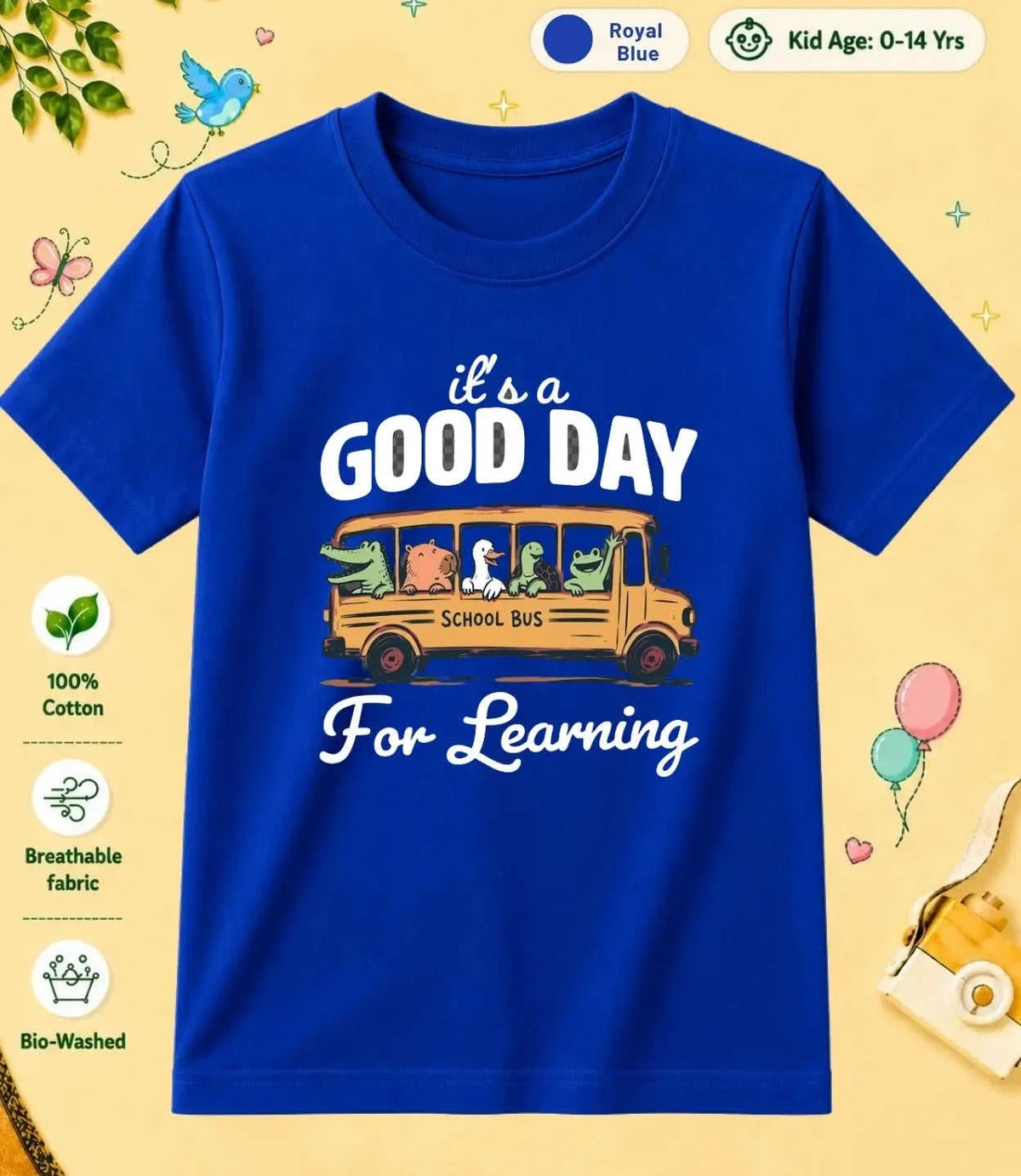 14 November Special Day Kid Cotton Tee Swiftsoul