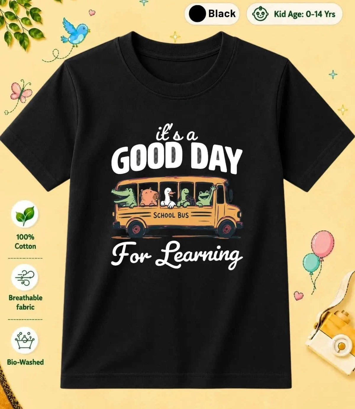 14 November Special Day Kid Cotton Tee Swiftsoul
