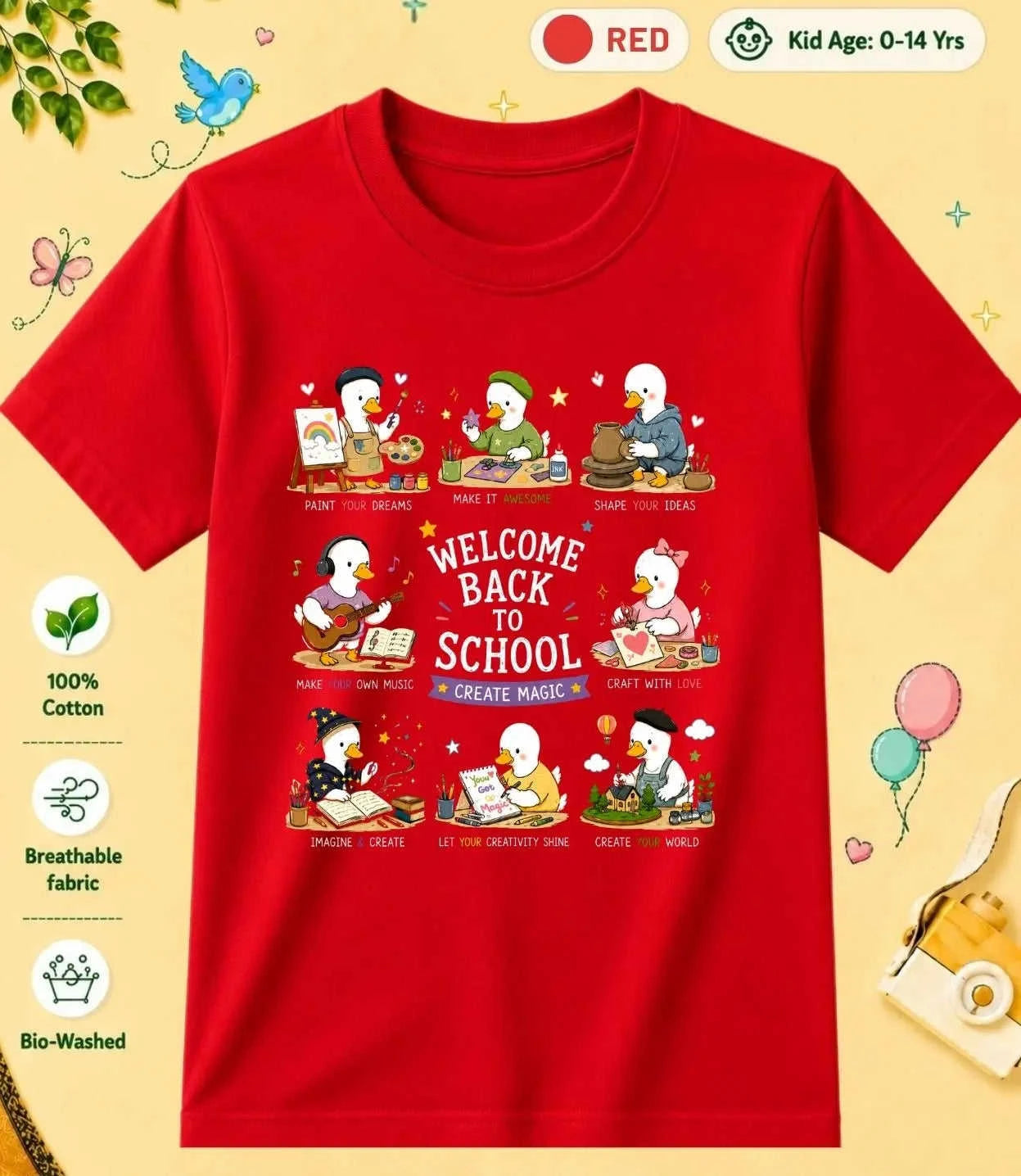 14 September Special Day Kid Cotton Tee Swiftsoul