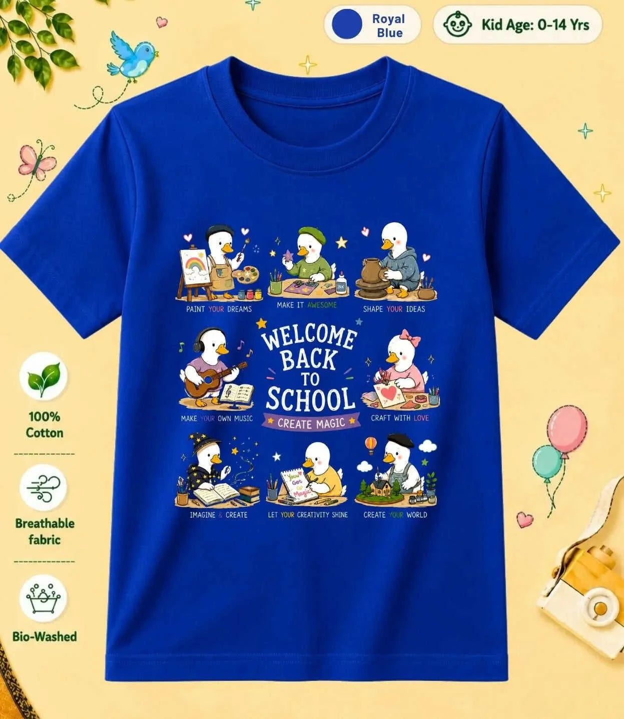 14 September Special Day Kid Cotton Tee Swiftsoul