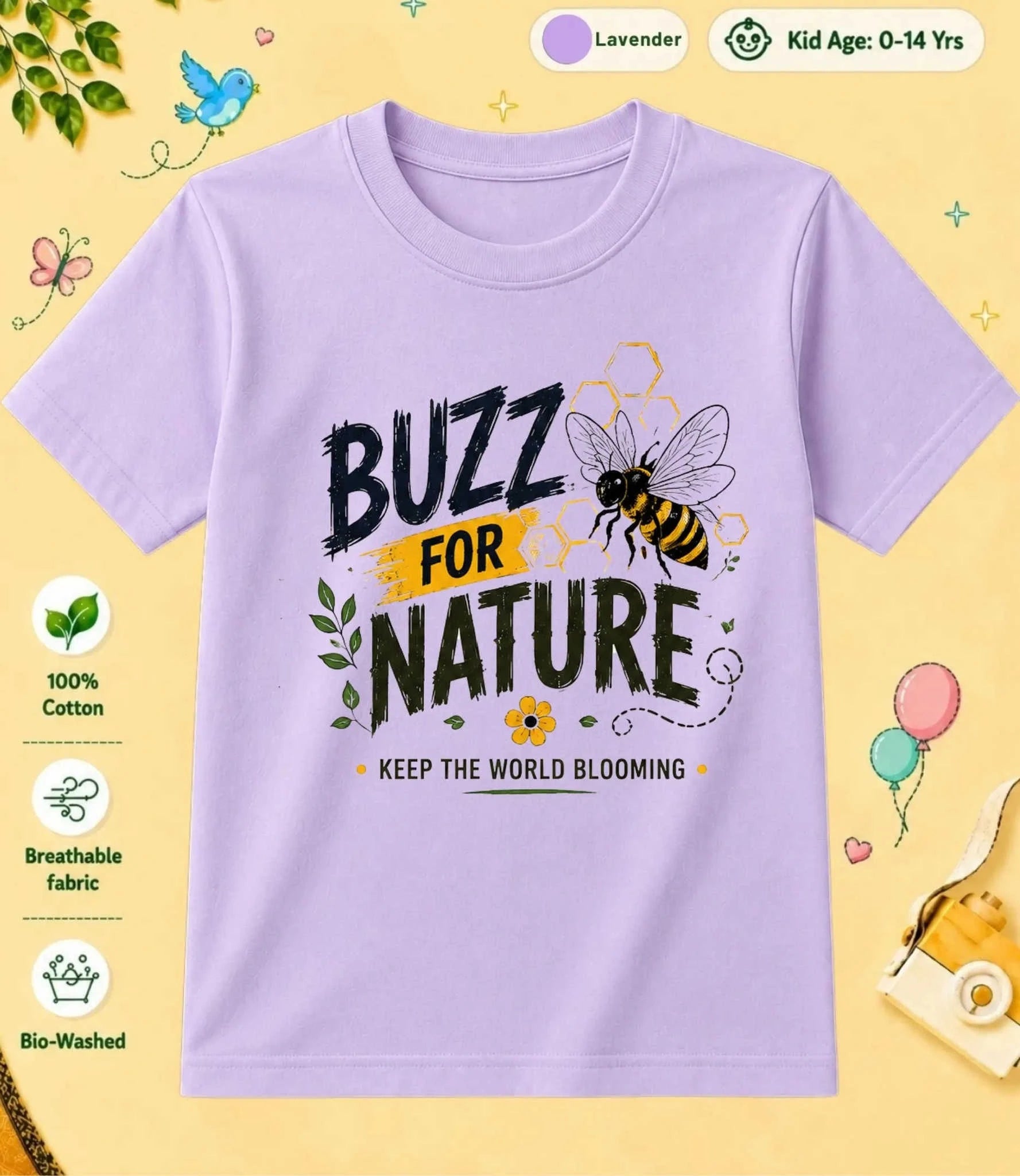 15 August Special Day Kid Cotton Tee Swiftsoul