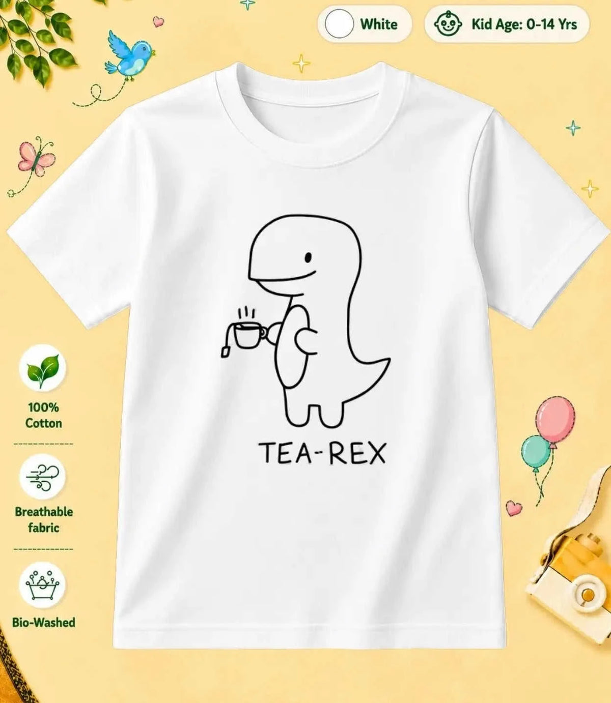 15 December Special Day Kid Cotton Tee Swiftsoul