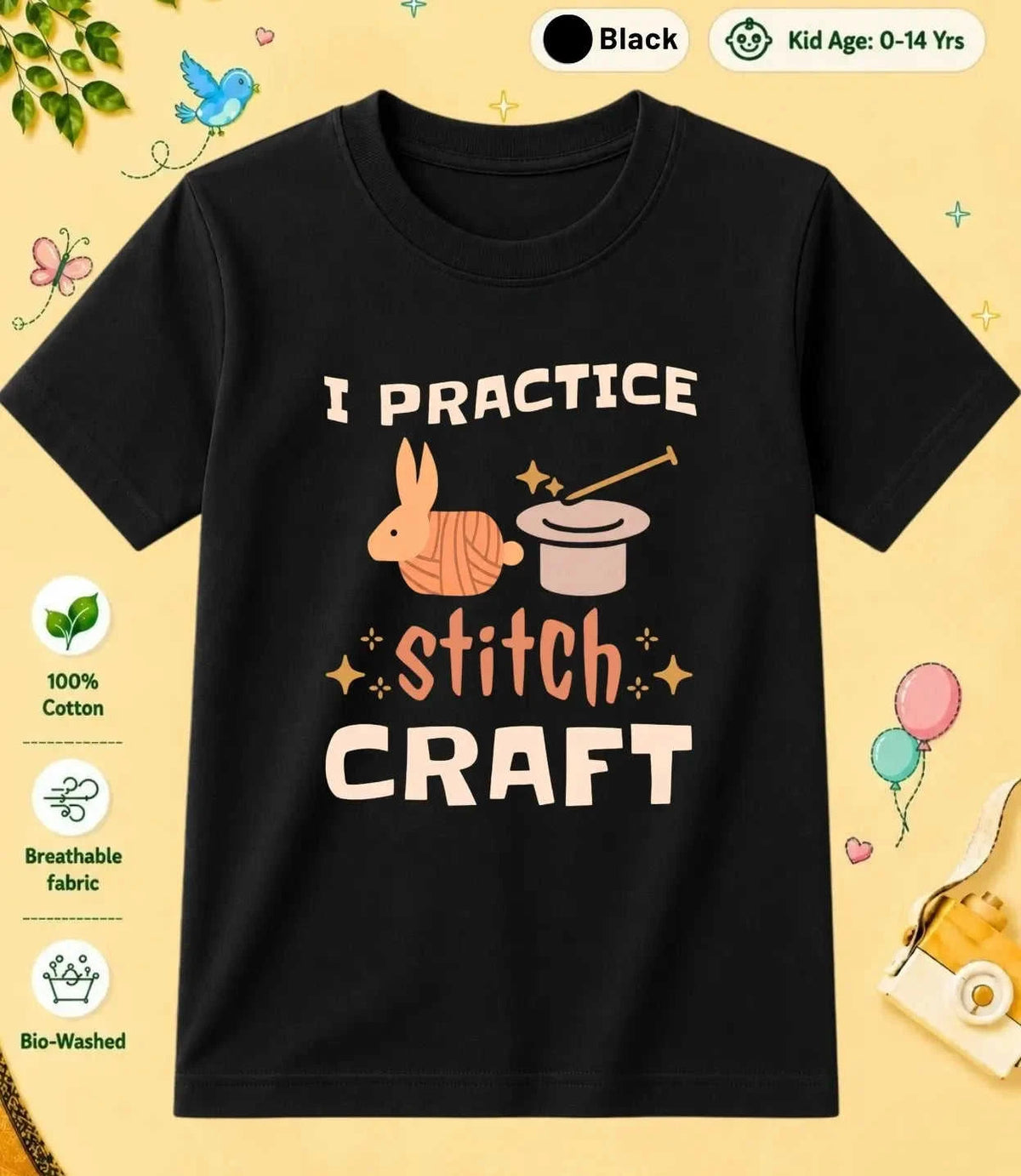 15 October Special Day Kid Cotton Tee Swiftsoul