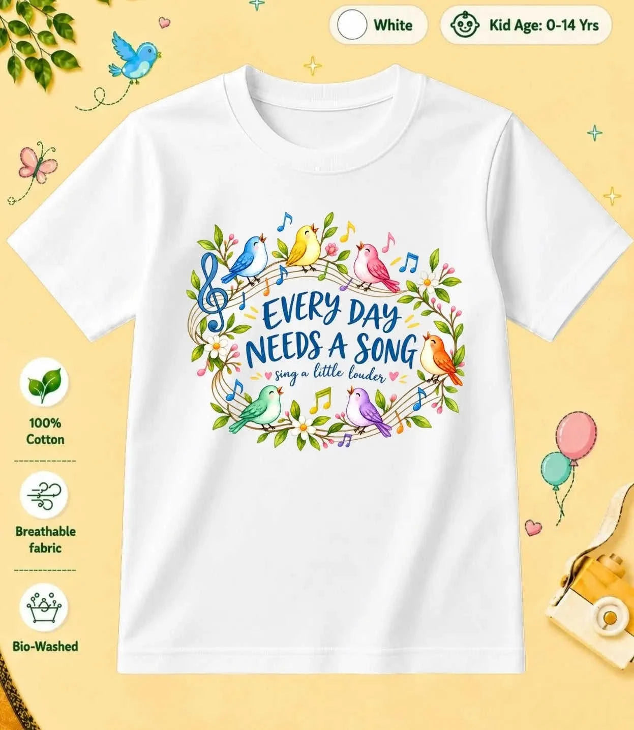 15 September Special Day Kid Cotton Tee Swiftsoul