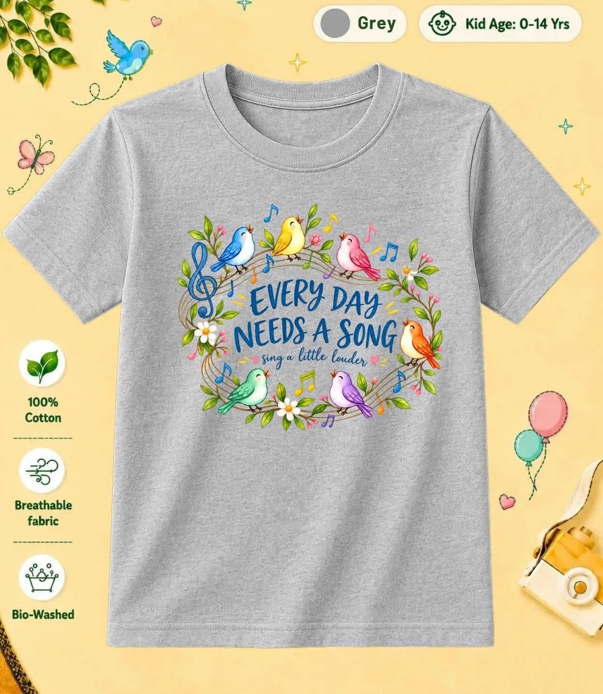 15 September Special Day Kid Cotton Tee Swiftsoul