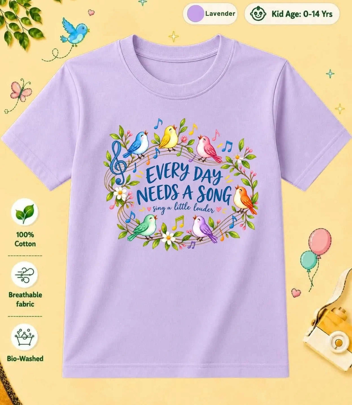 15 September Special Day Kid Cotton Tee Swiftsoul