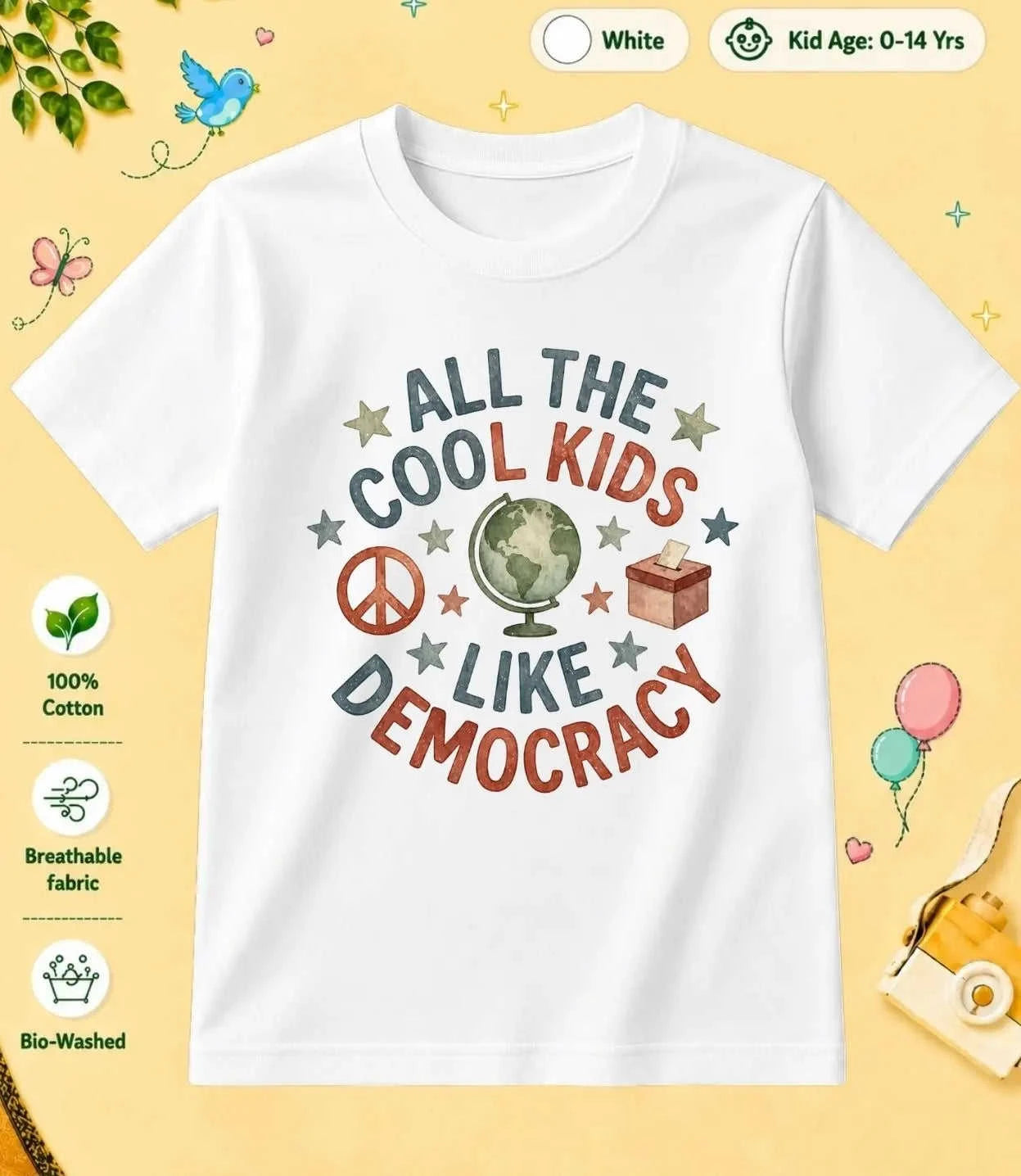 15 September Special Day Kid Cotton Tee Swiftsoul
