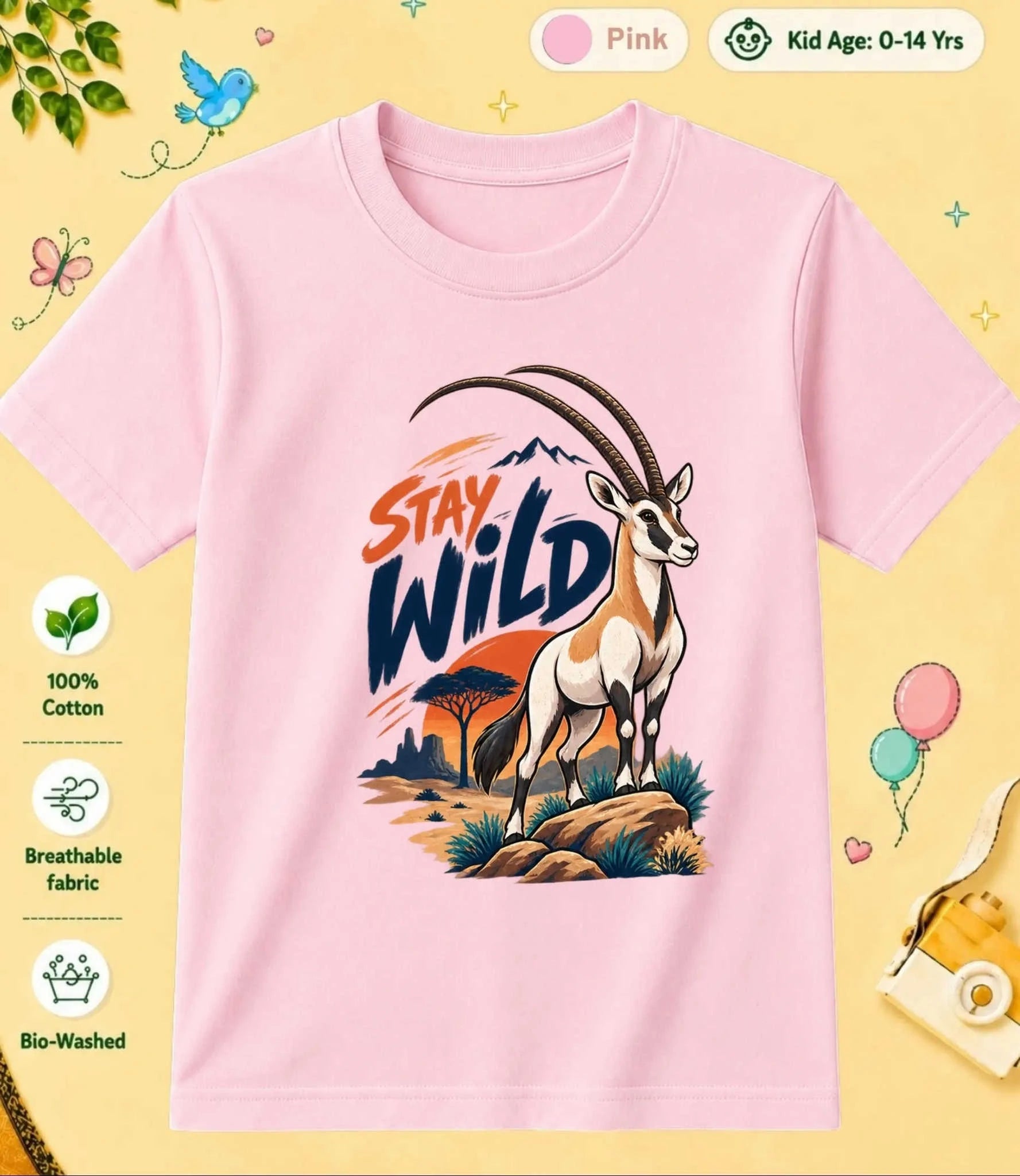 16 August Special Day Kid Cotton Tee Swiftsoul