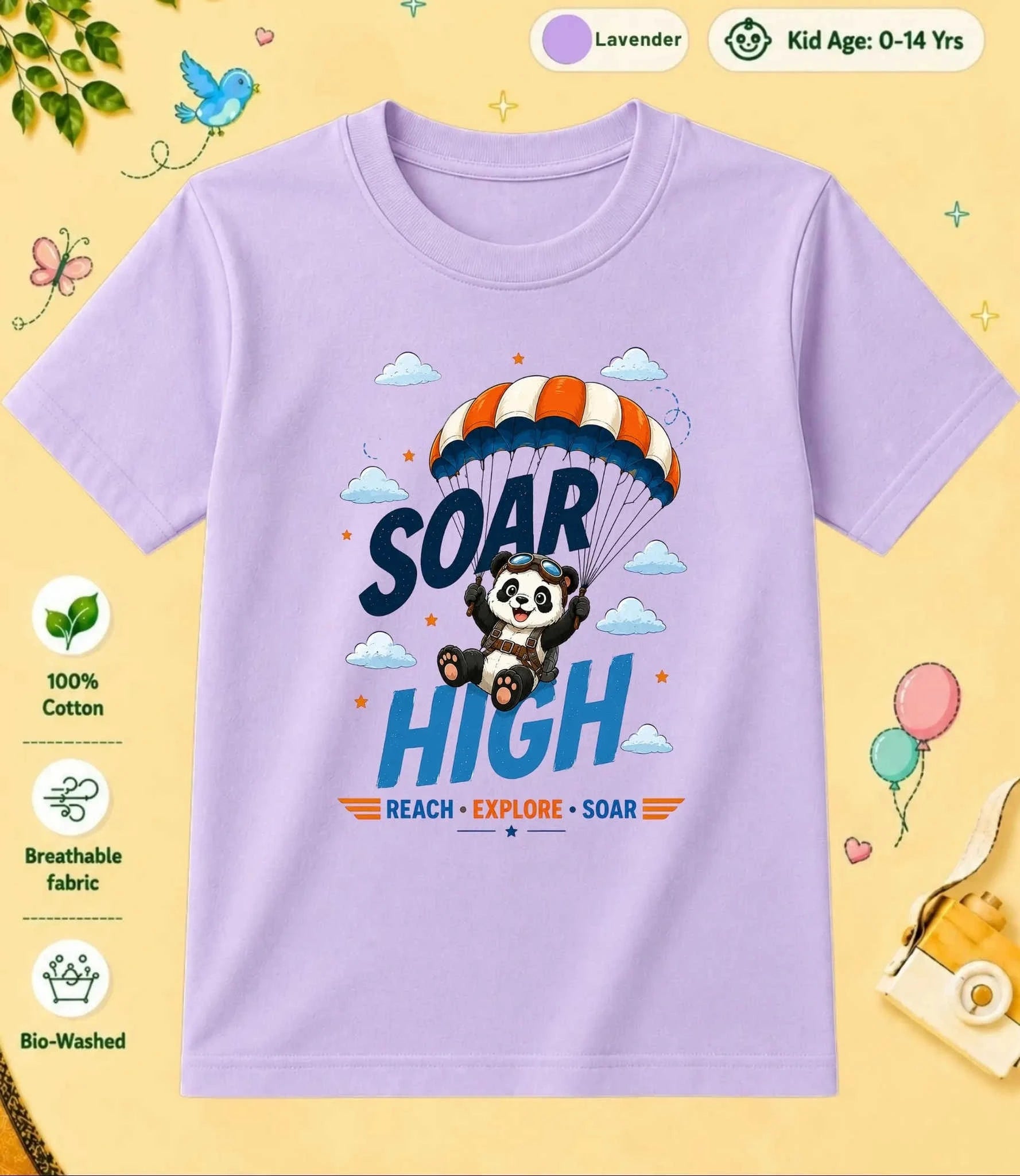 16 August Special Day Kid Cotton Tee Swiftsoul