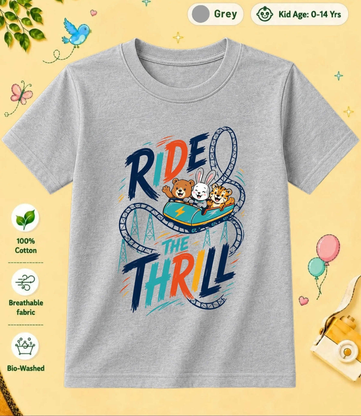 16 August Special Day Kid Cotton Tee Swiftsoul