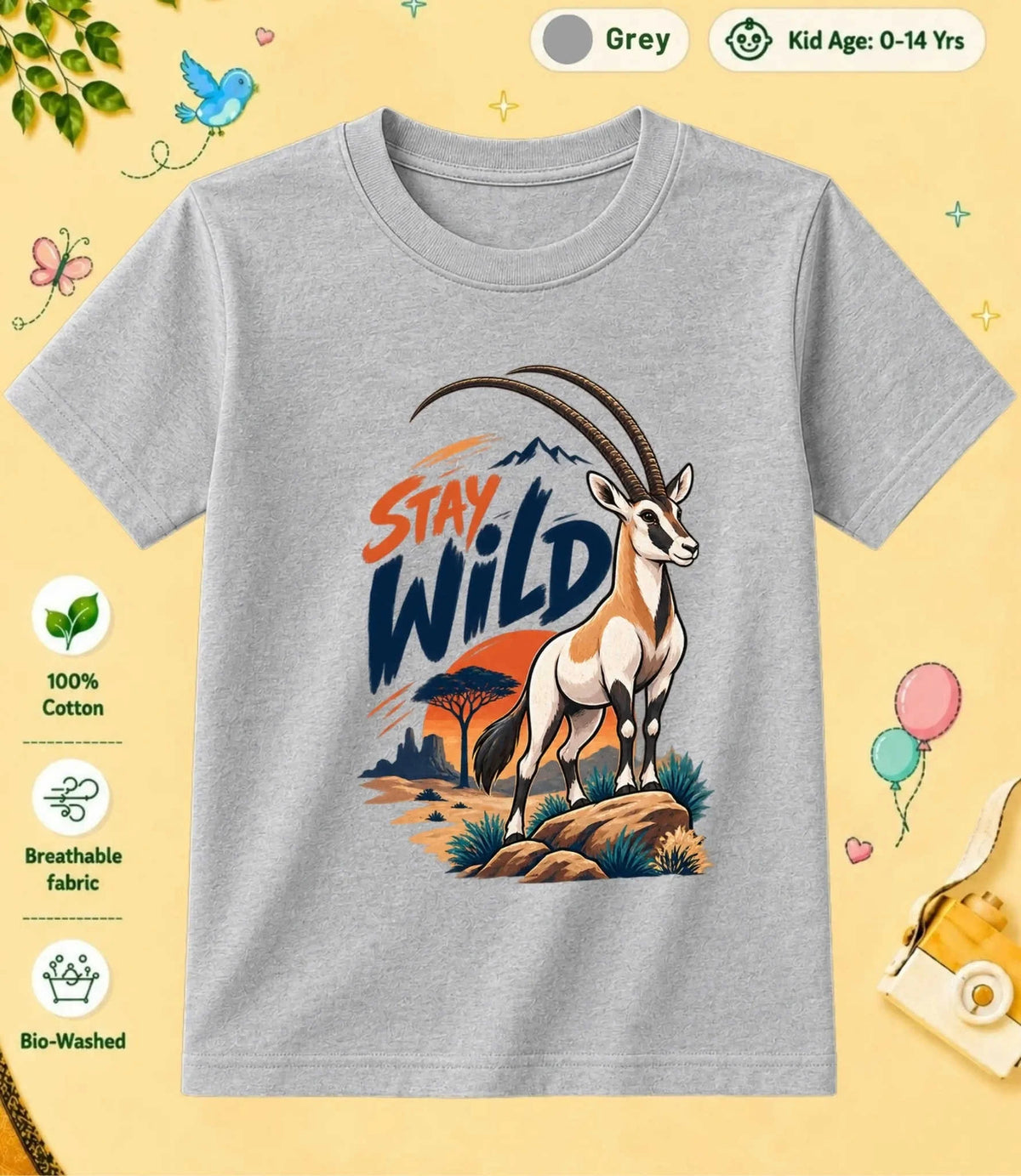 16 August Special Day Kid Cotton Tee Swiftsoul
