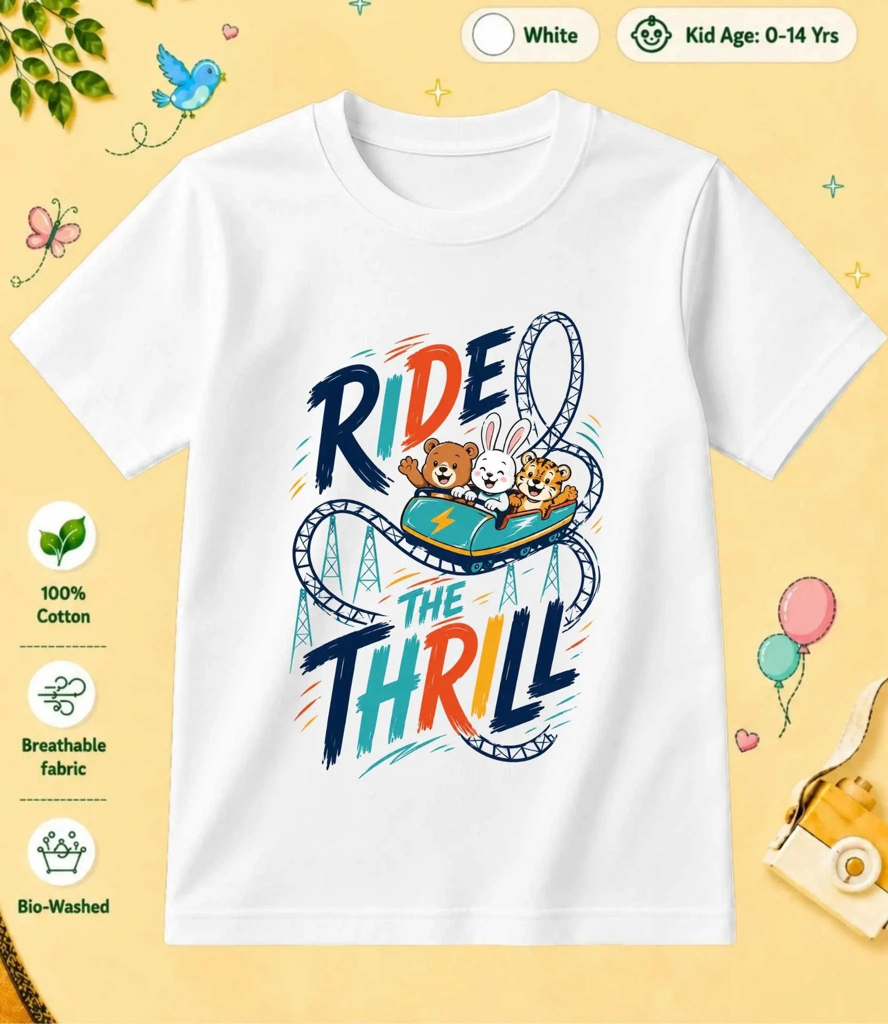 16 August Special Day Kid Cotton Tee Swiftsoul