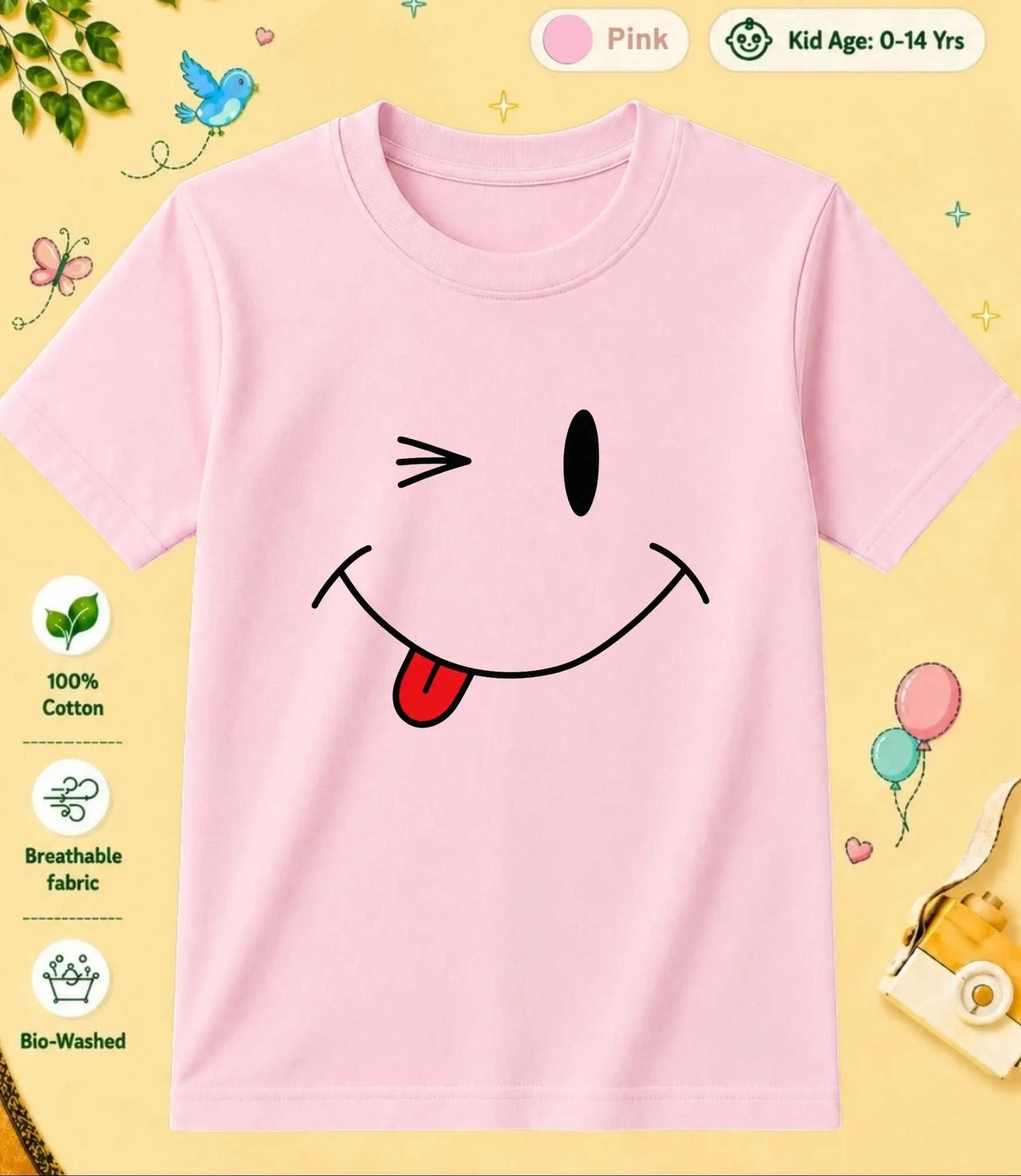 16 August Special Day Kid Cotton Tee Swiftsoul
