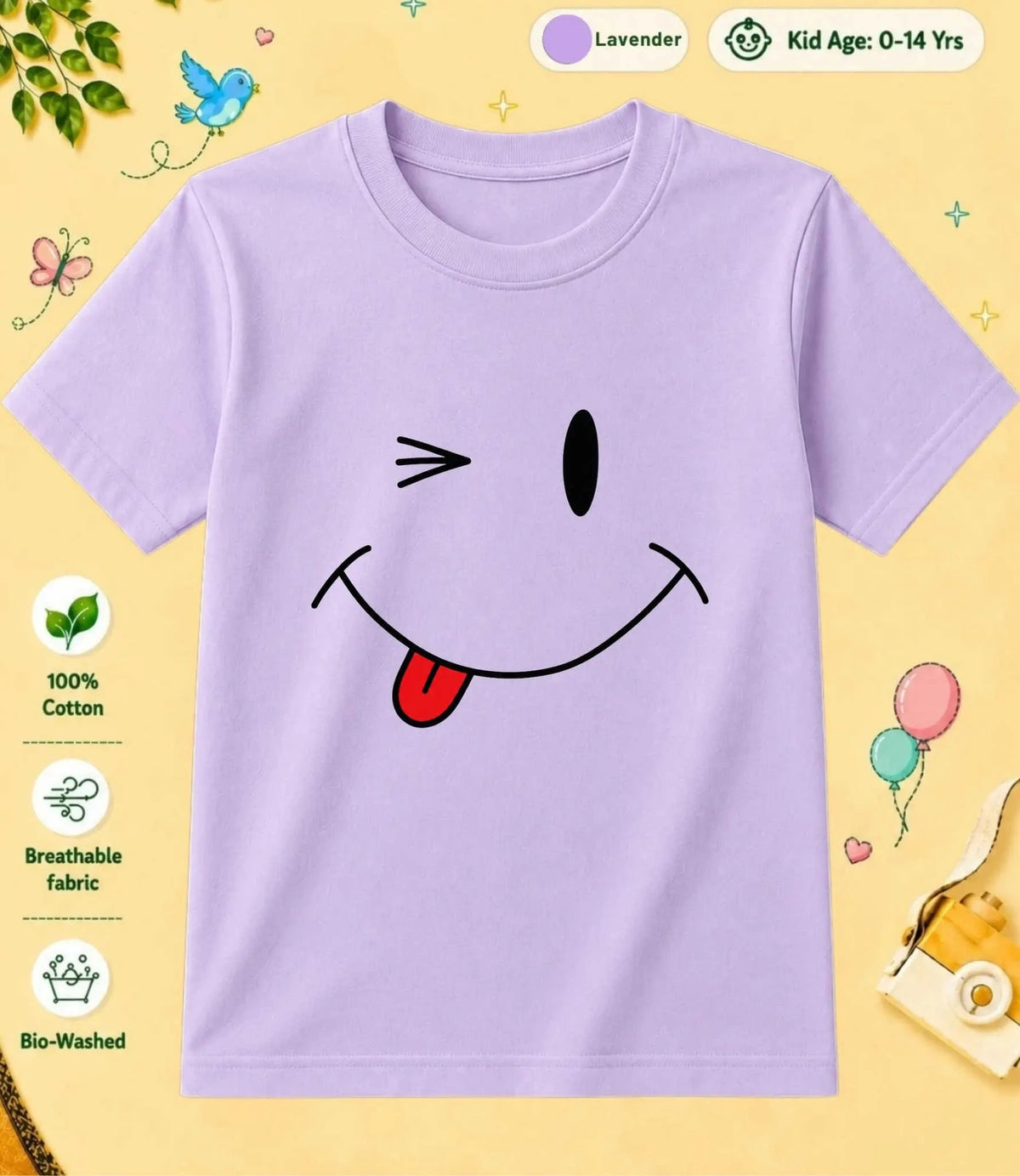 16 August Special Day Kid Cotton Tee Swiftsoul