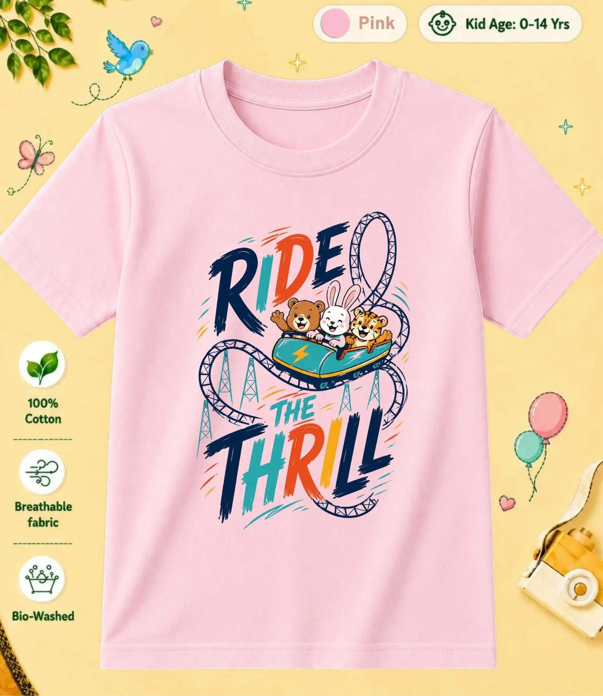 16 August Special Day Kid Cotton Tee Swiftsoul