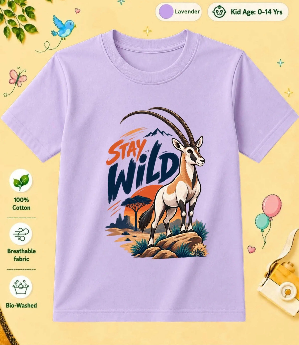 16 August Special Day Kid Cotton Tee Swiftsoul