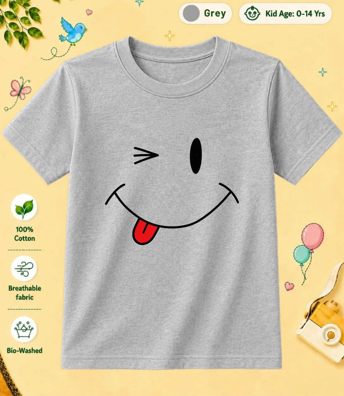 16 August Special Day Kid Cotton Tee Swiftsoul