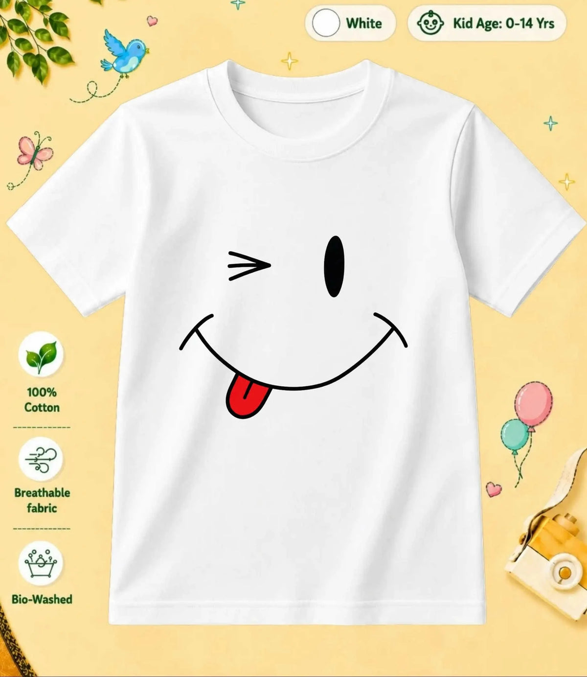 16 August Special Day Kid Cotton Tee Swiftsoul