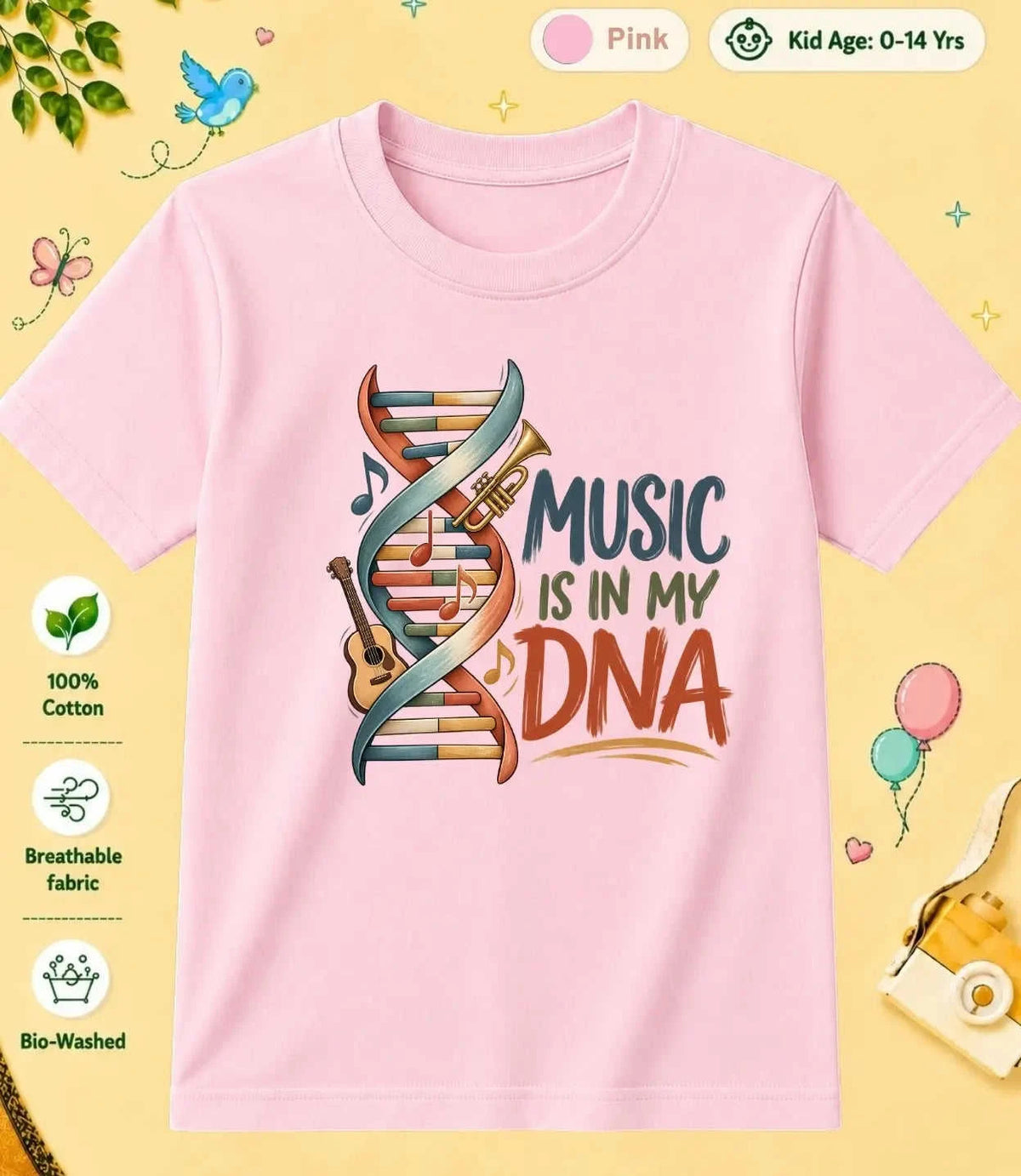 16 October Special Day Kid Cotton Tee Swiftsoul