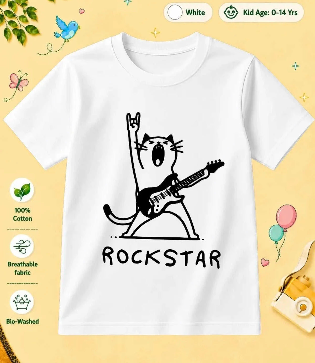 16 October Special Day Kid Cotton Tee Swiftsoul