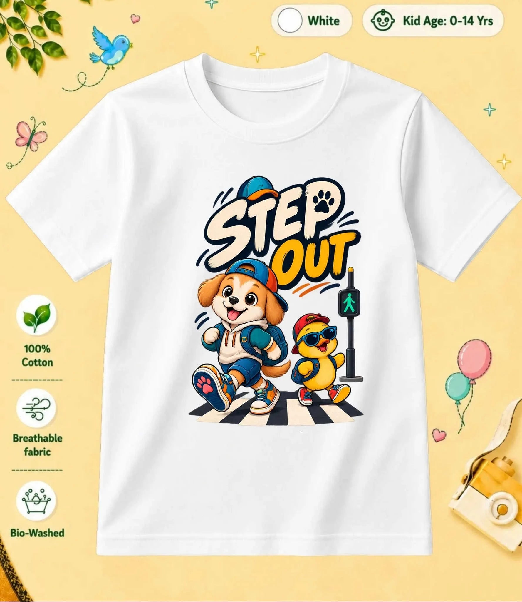 17 August Special Day Kid Cotton Tee Swiftsoul