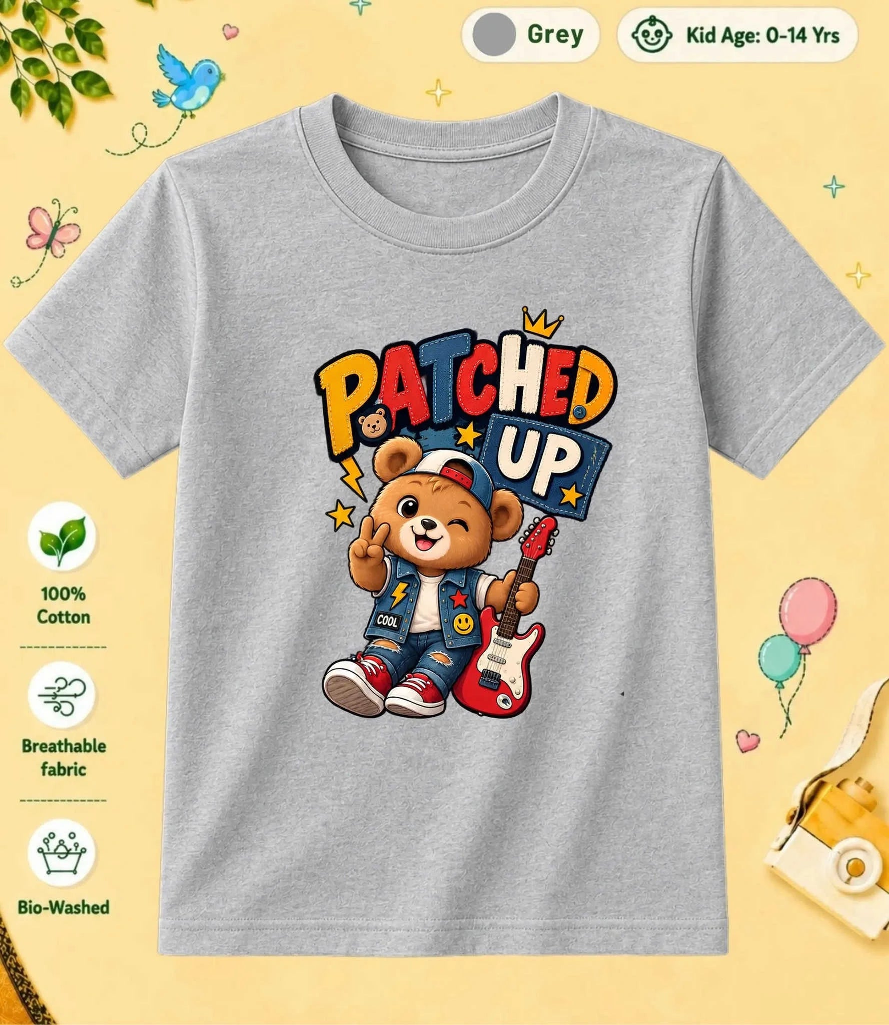17 August Special Day Kid Cotton Tee Swiftsoul