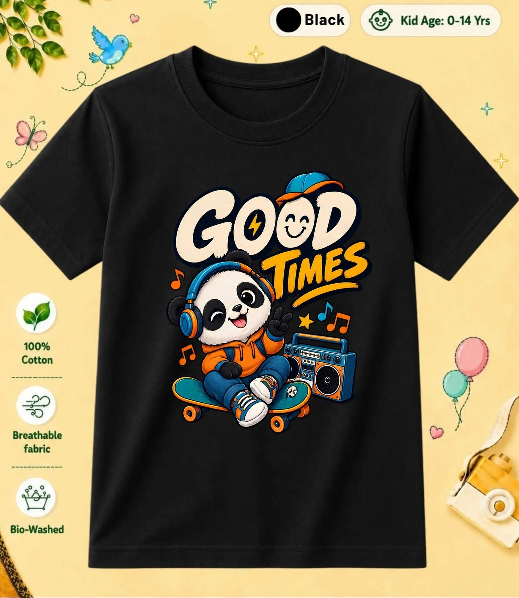 17 August Special Day Kid Cotton Tee Swiftsoul