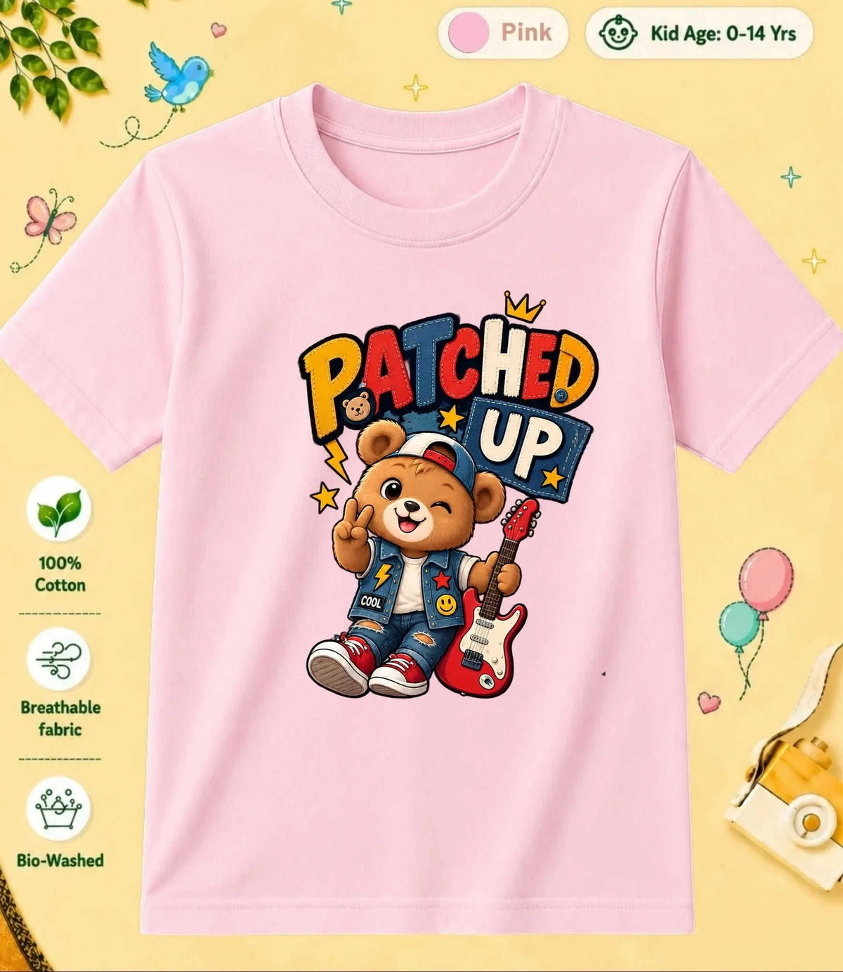 17 August Special Day Kid Cotton Tee Swiftsoul