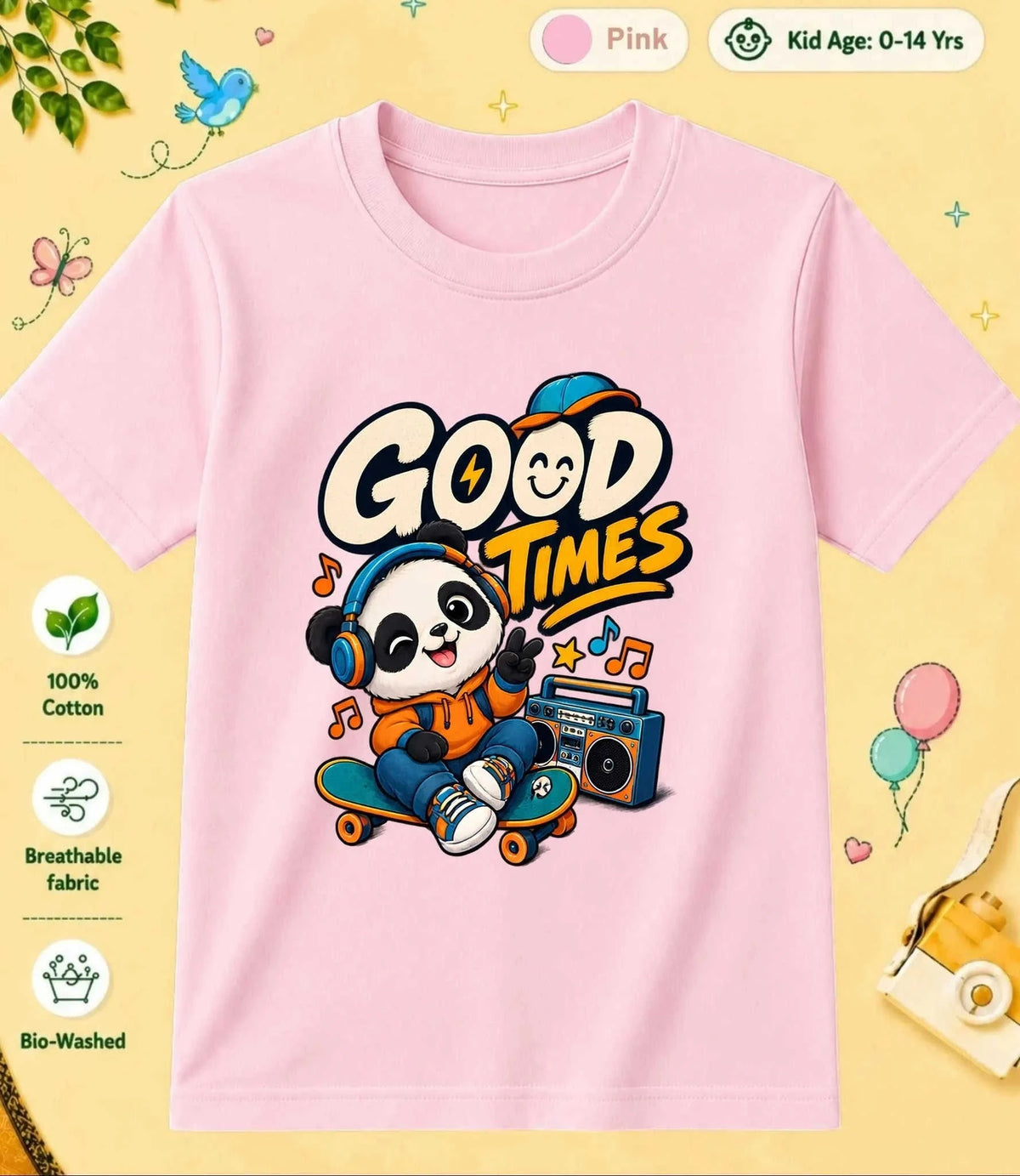 17 August Special Day Kid Cotton Tee Swiftsoul
