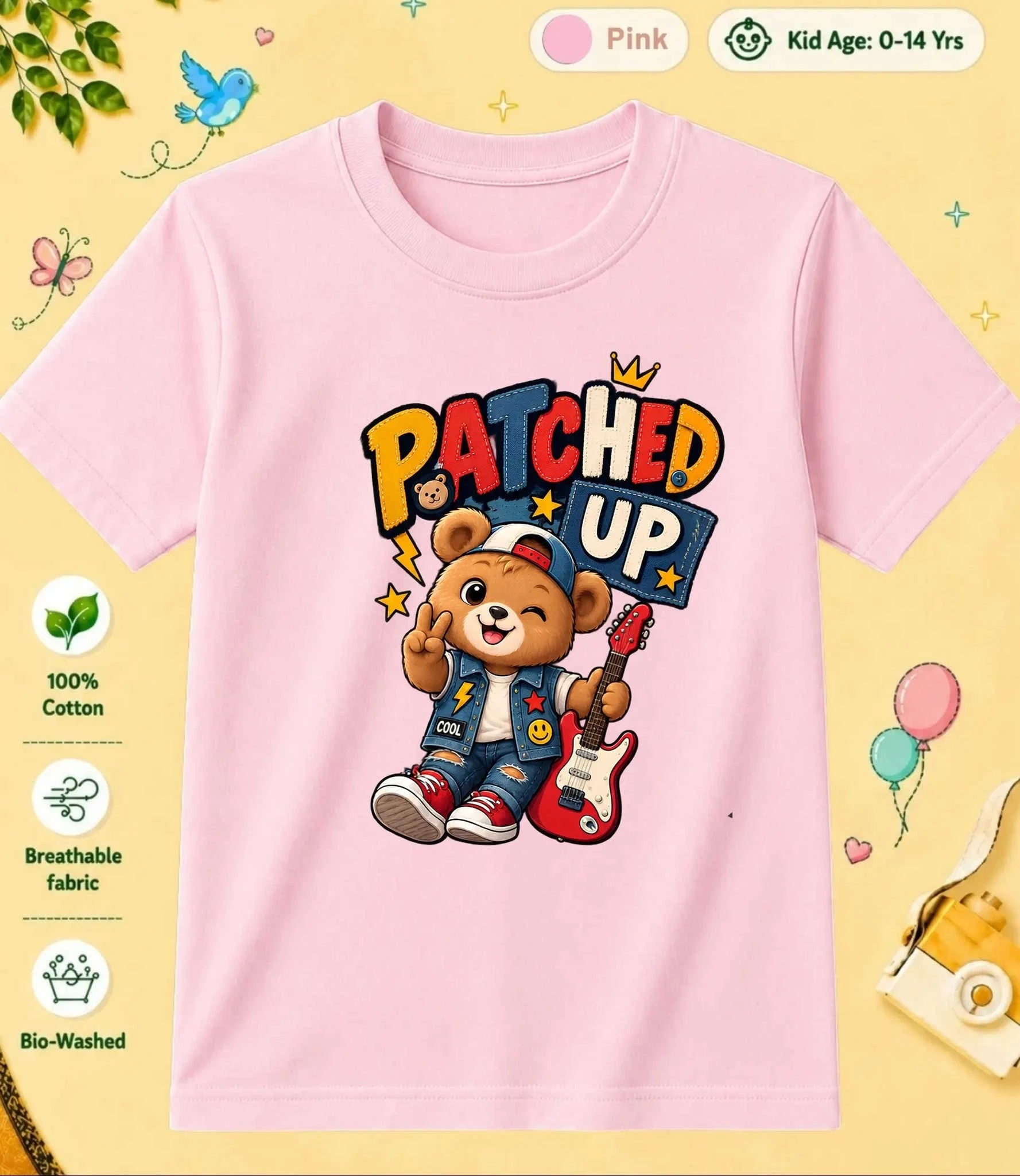 17 August Special Day Kid Cotton Tee Swiftsoul