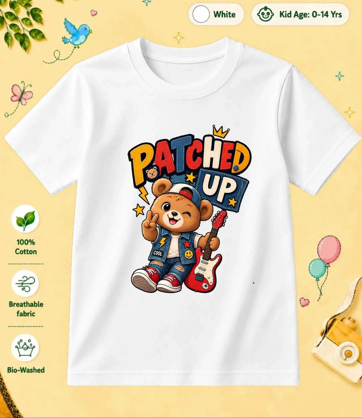 17 August Special Day Kid Cotton Tee Swiftsoul