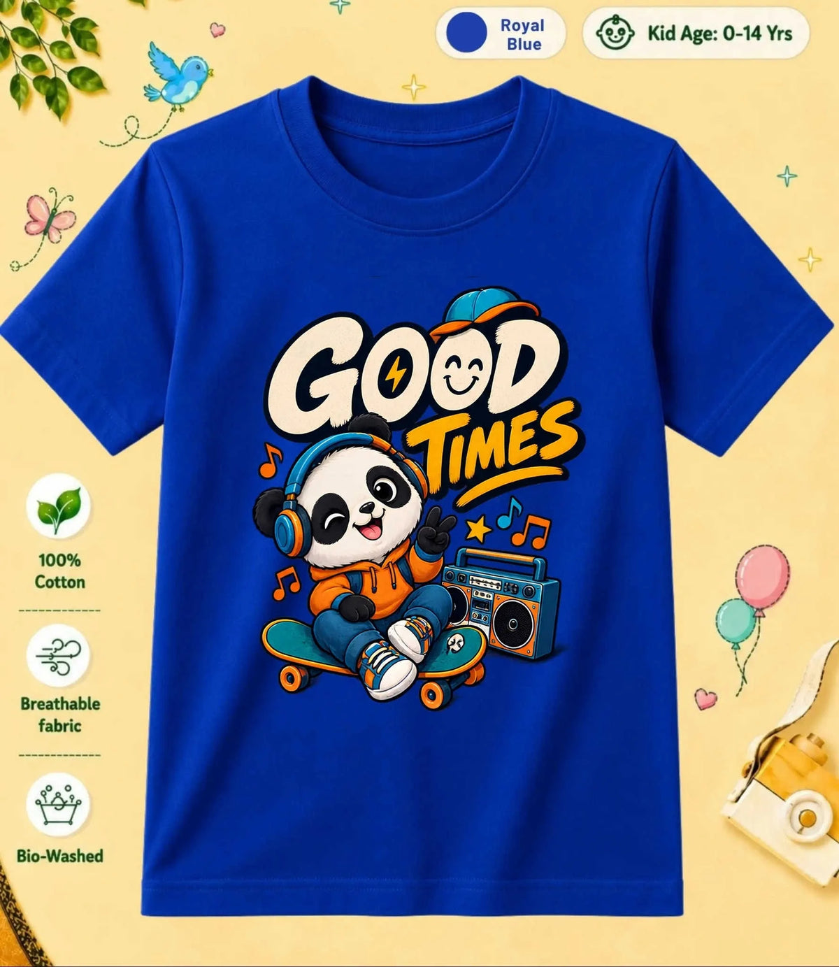 17 August Special Day Kid Cotton Tee Swiftsoul
