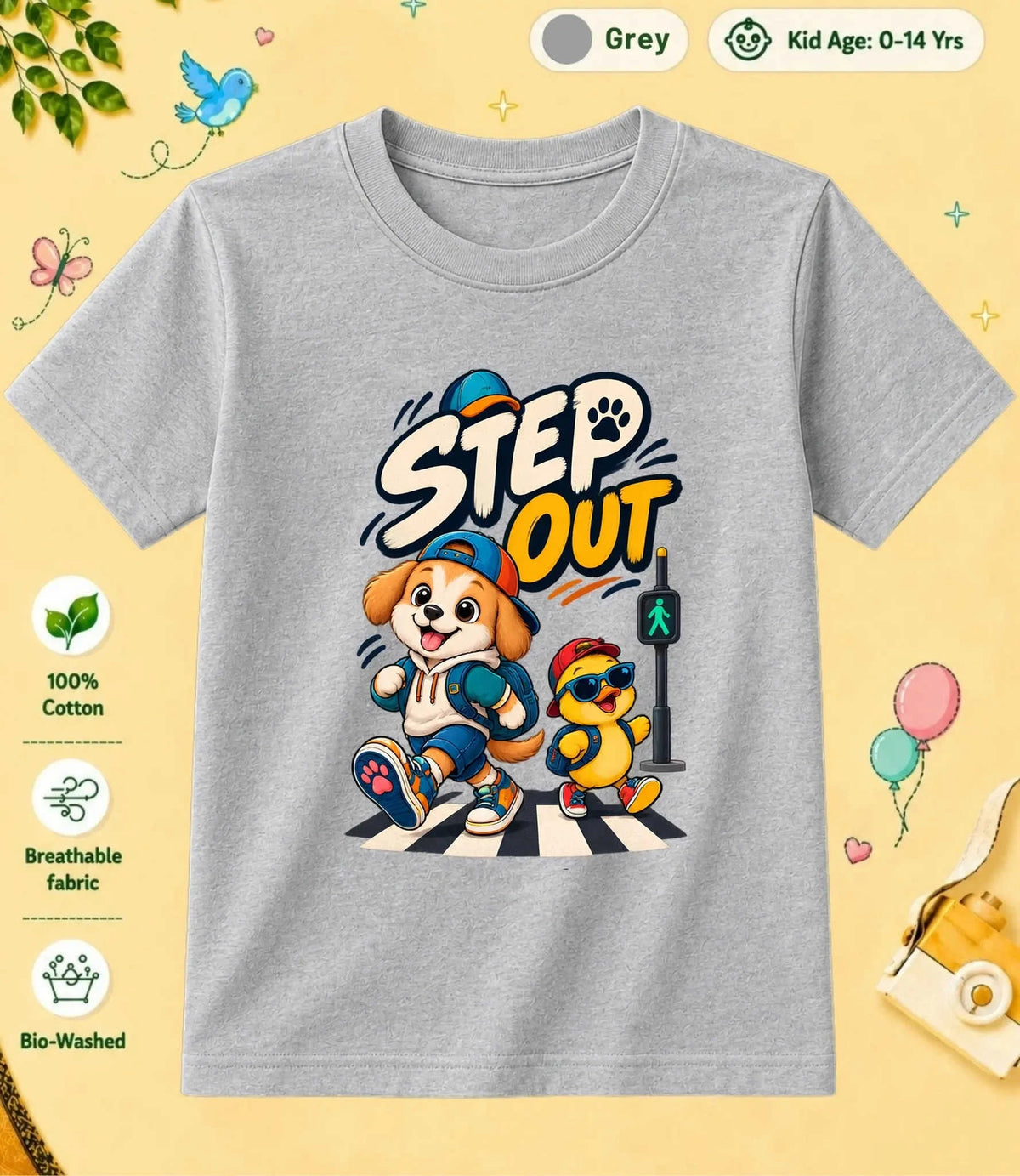 17 August Special Day Kid Cotton Tee Swiftsoul