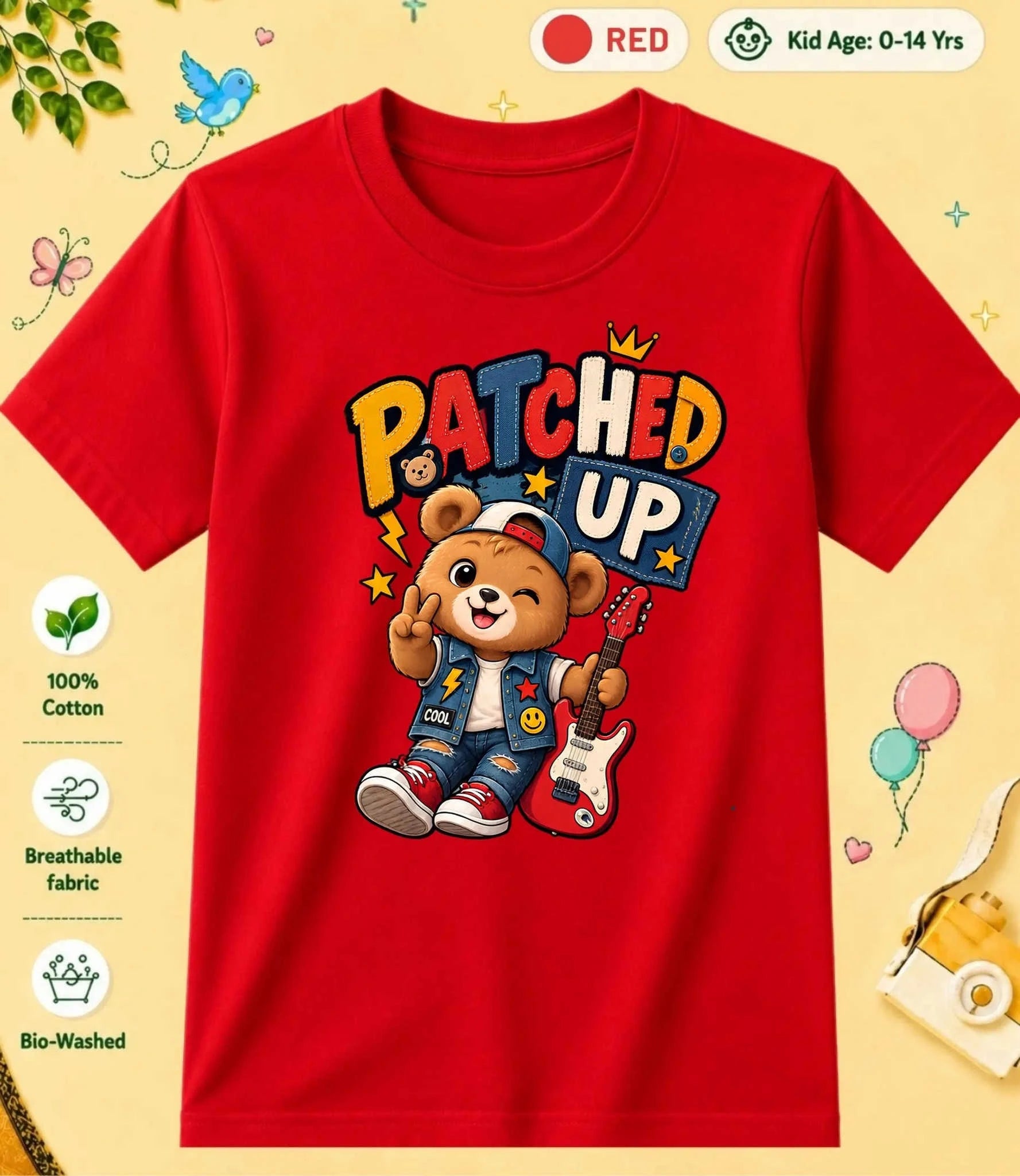 17 August Special Day Kid Cotton Tee Swiftsoul