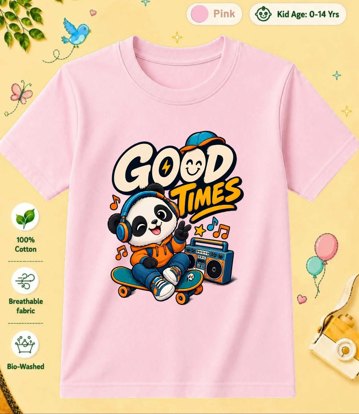 17 August Special Day Kid Cotton Tee Swiftsoul