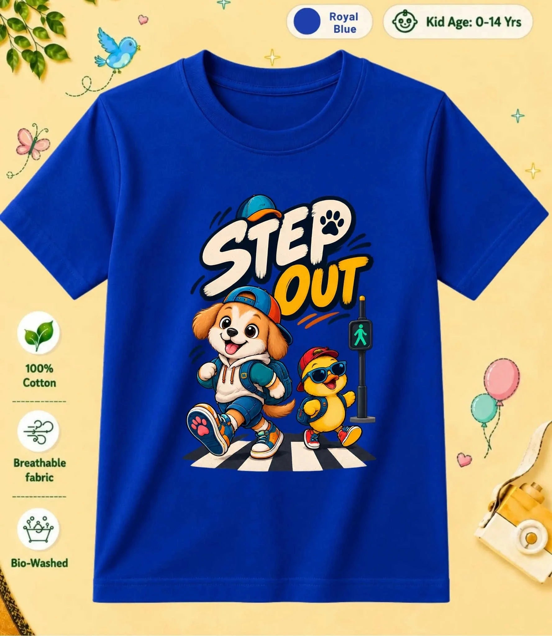 17 August Special Day Kid Cotton Tee Swiftsoul