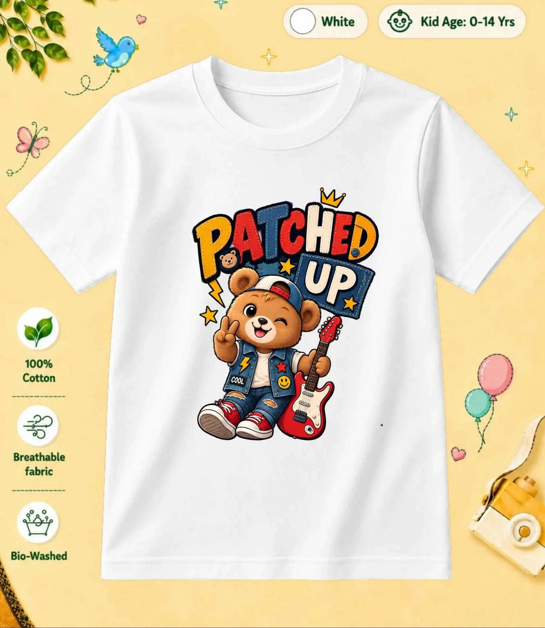 17 August Special Day Kid Cotton Tee Swiftsoul
