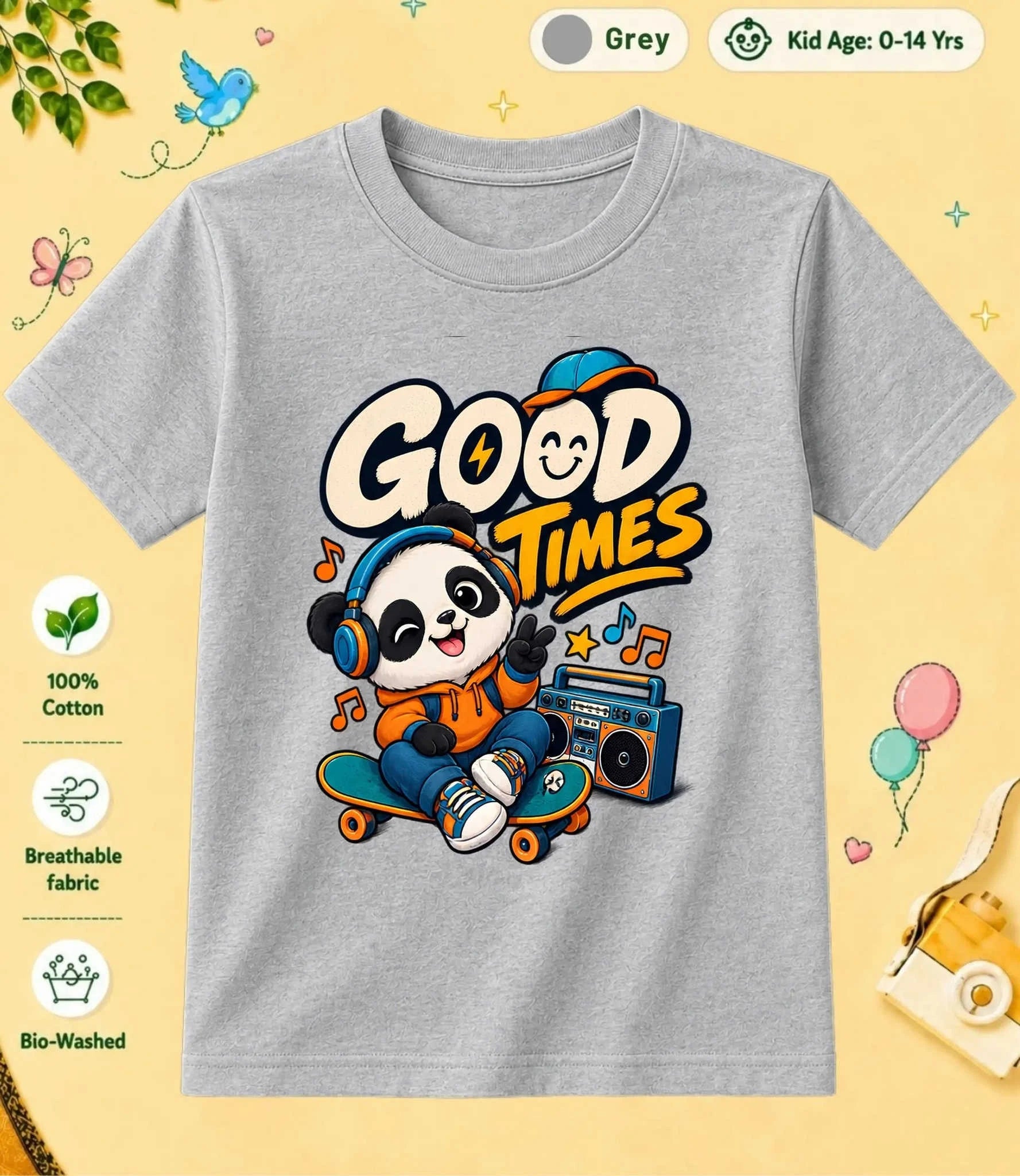 17 August Special Day Kid Cotton Tee Swiftsoul