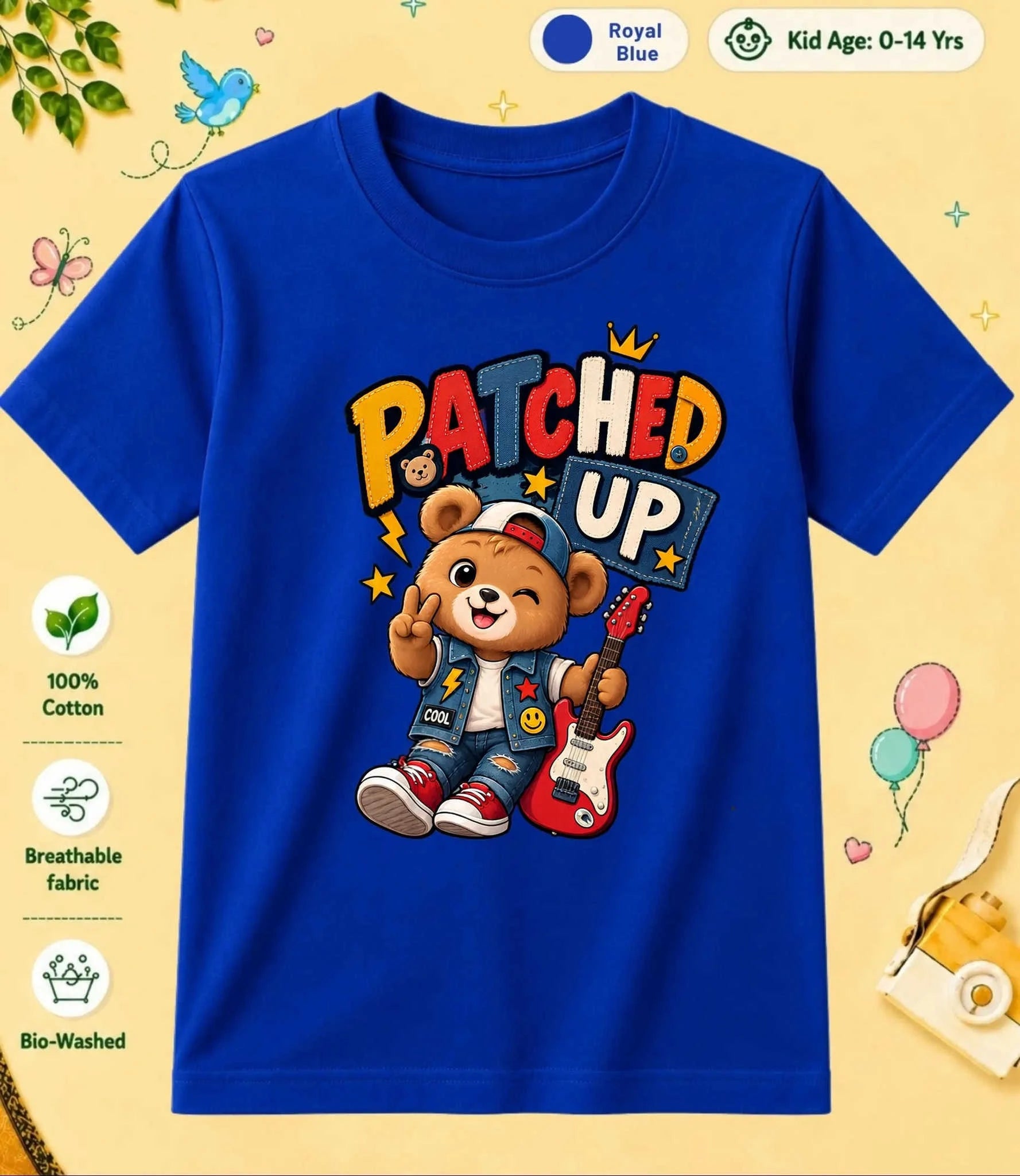 17 August Special Day Kid Cotton Tee Swiftsoul