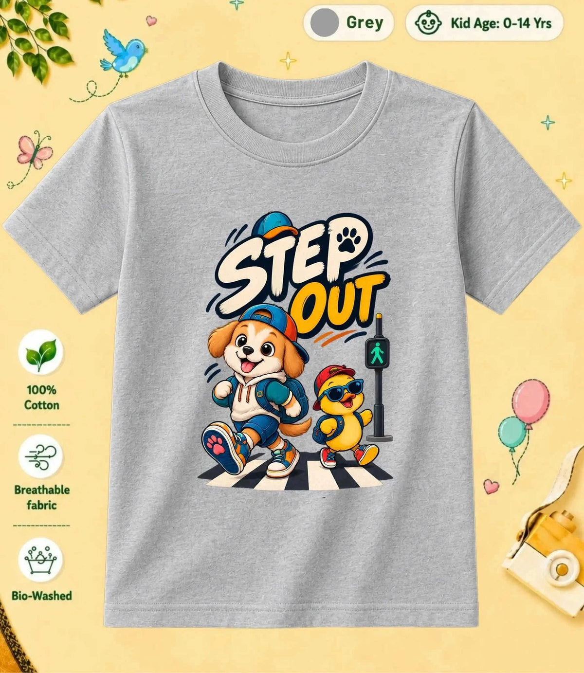 17 August Special Day Kid Cotton Tee Swiftsoul