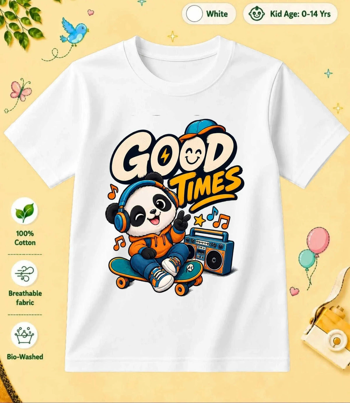 17 August Special Day Kid Cotton Tee Swiftsoul