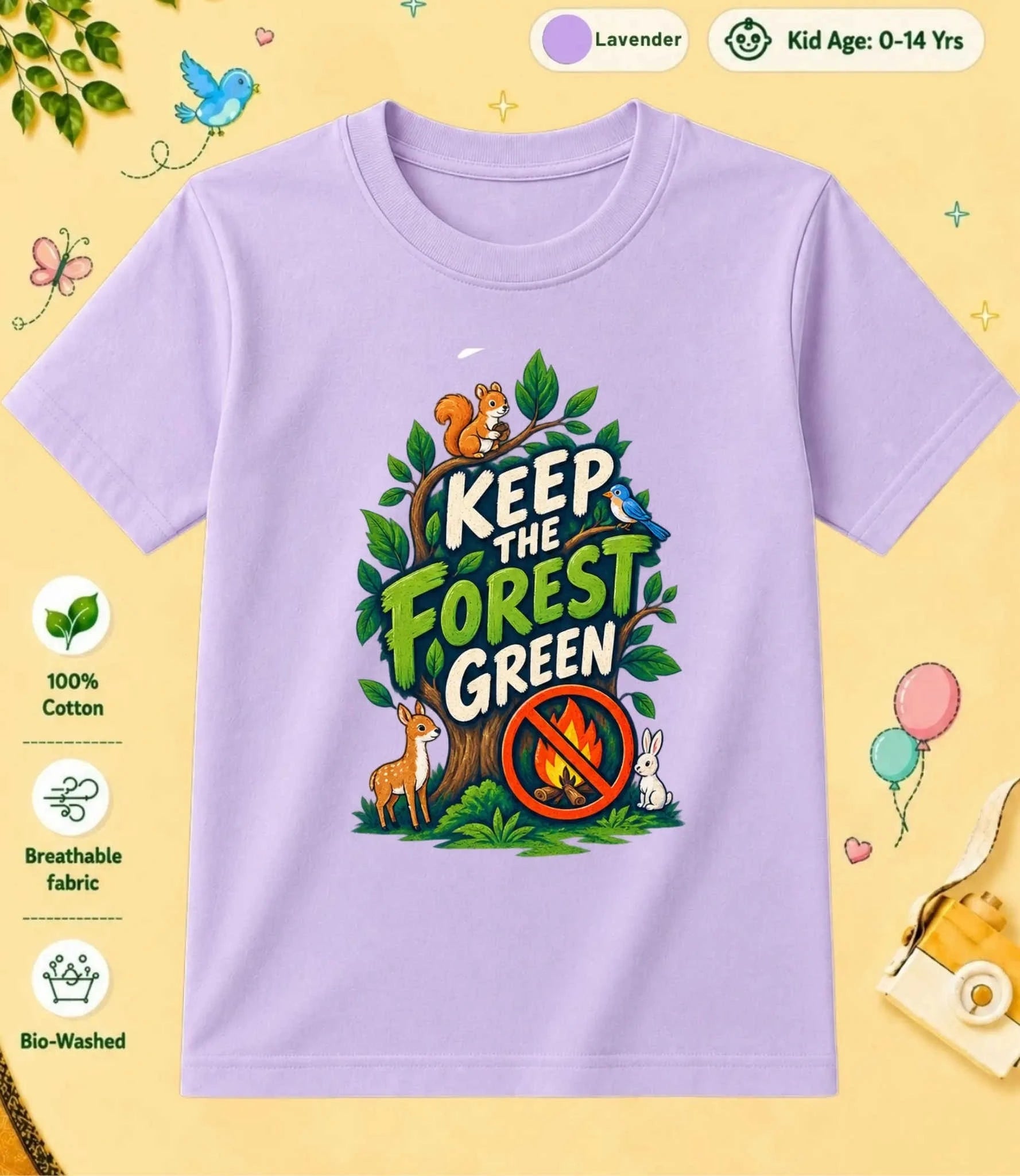18 August Special Day Kid Cotton Tee Swiftsoul