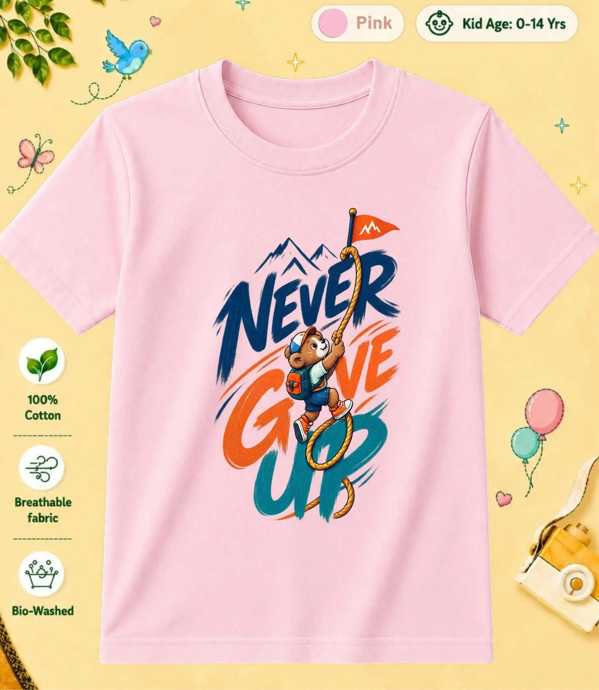 18 August Special Day Kid Cotton Tee Swiftsoul