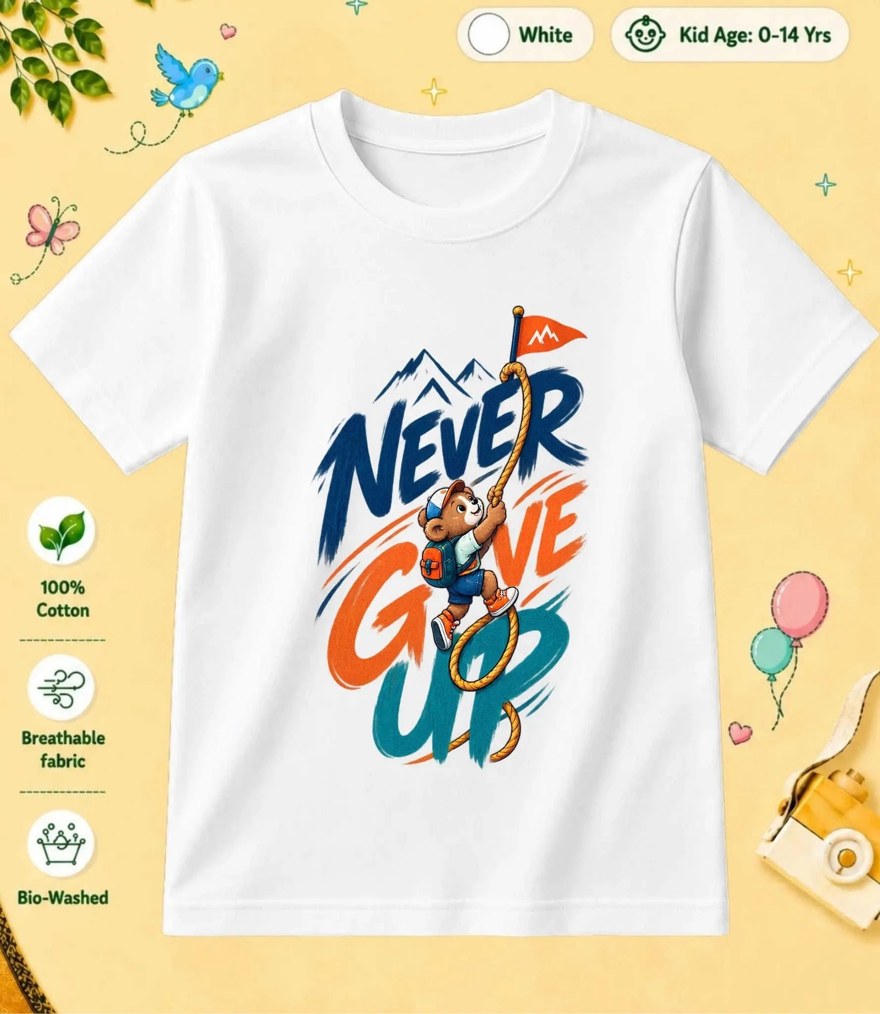 18 August Special Day Kid Cotton Tee Swiftsoul