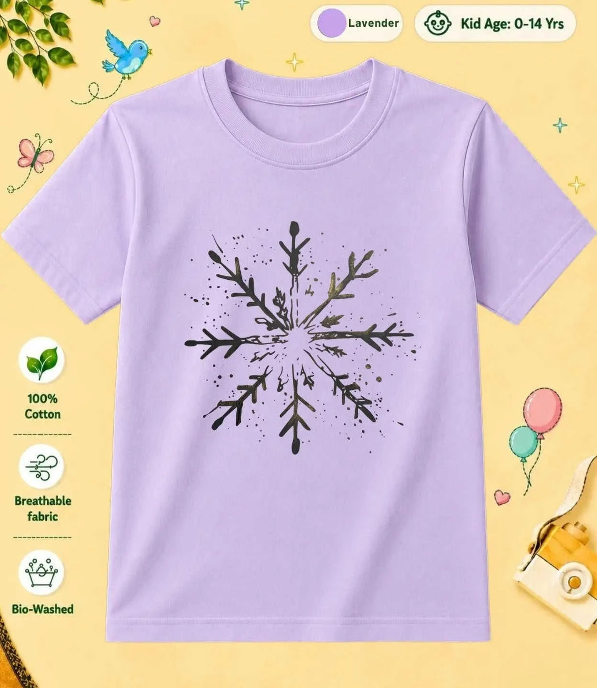 18 December Special Day Kid Cotton Tee Swiftsoul