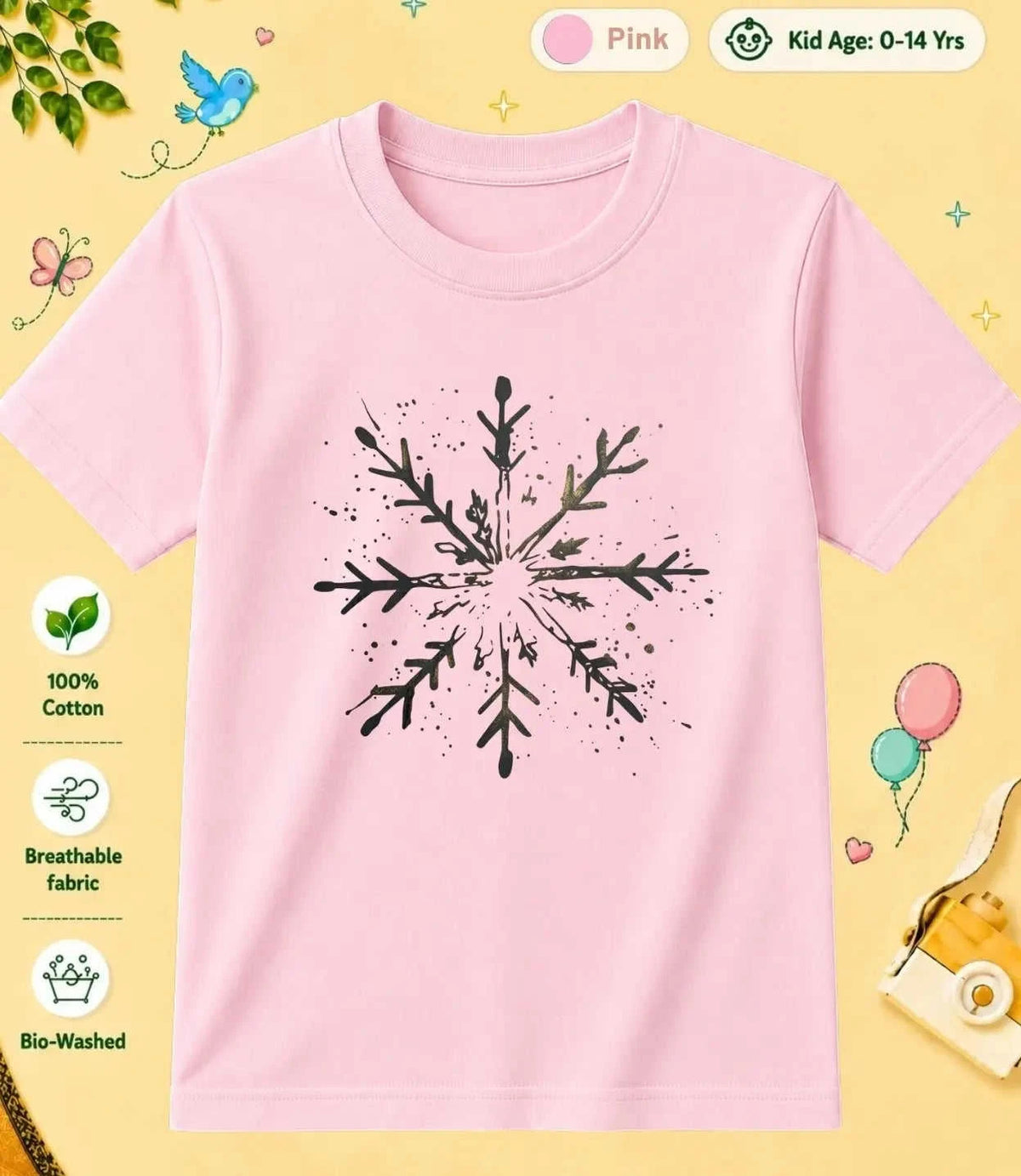 18 December Special Day Kid Cotton Tee Swiftsoul