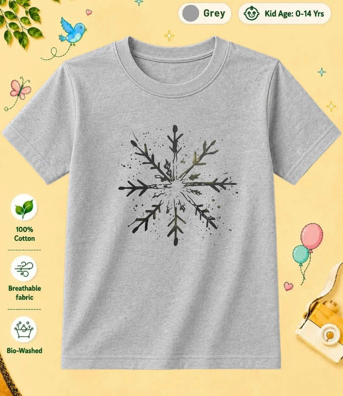18 December Special Day Kid Cotton Tee Swiftsoul
